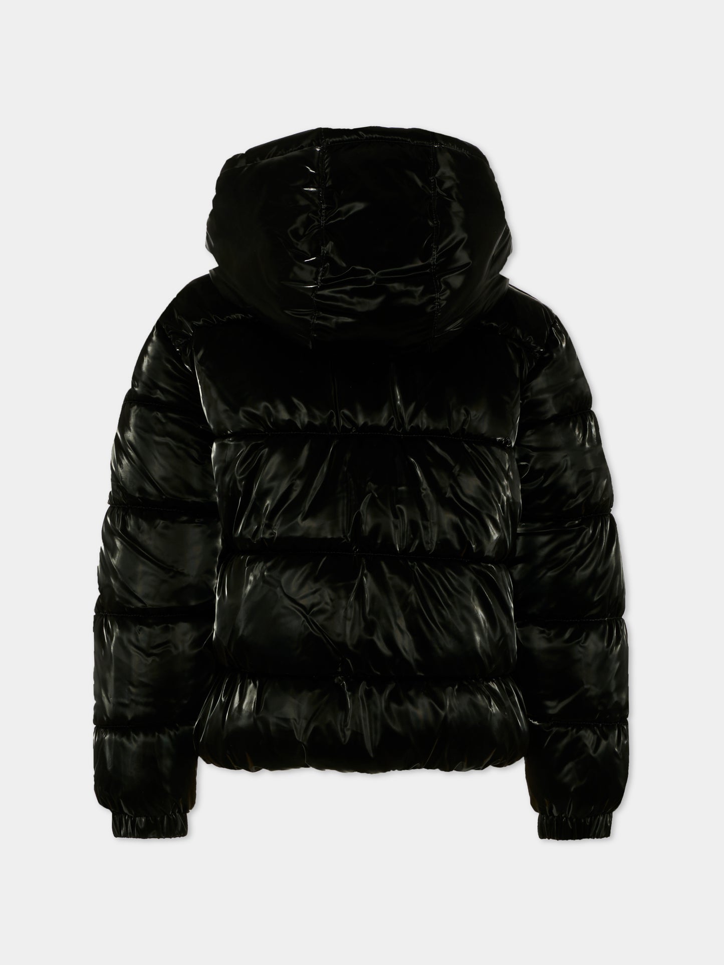 Piumino nero per bambini con logo bianco,Levi's Kids,EN640 023