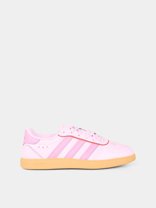 Sneakers Breaknet Sleek lilla per bambina,Adidas,JQ3057