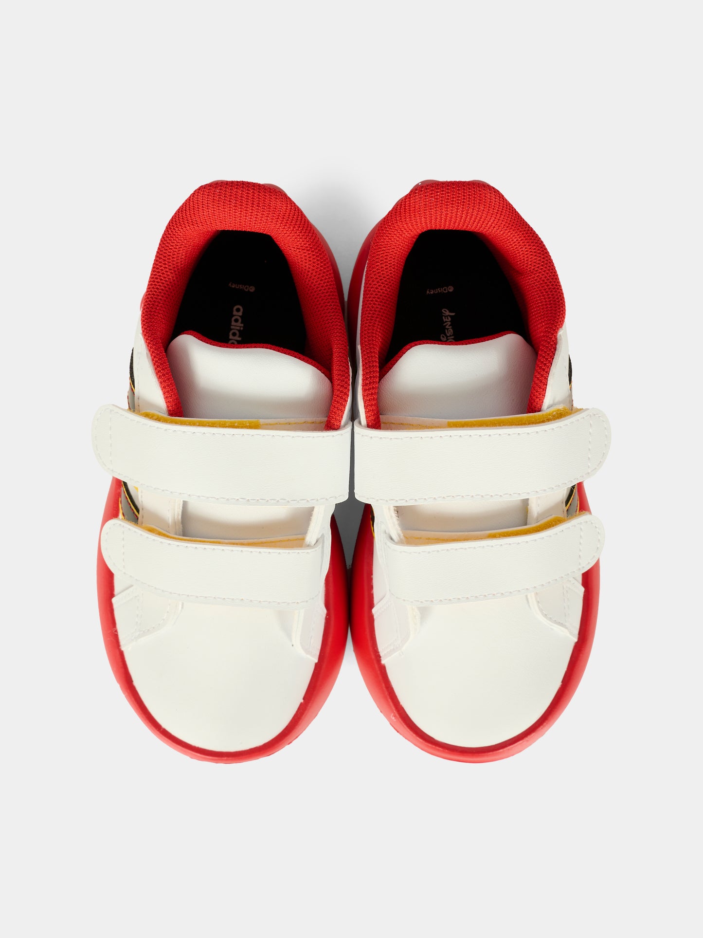 Sneakers Grand Court Mickey bianche per neonato e bambino con Topolino,Adidas,JQ8070