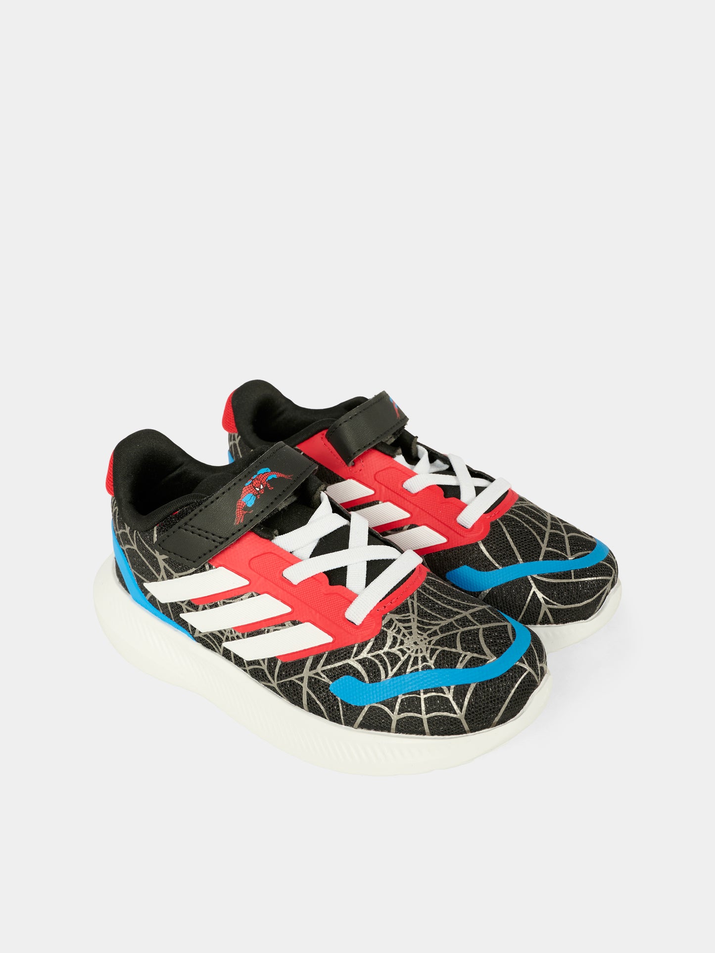 Sneakers RunFalcon Spiderman nere per neonato e bambino,Adidas,JR5661