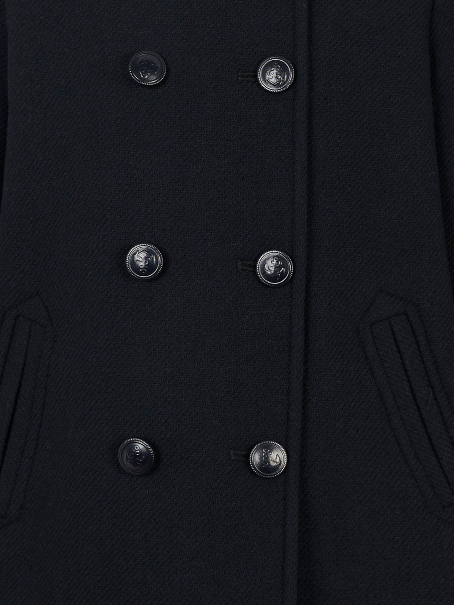 Cappotto blu per bambina,Bonpoint,W05GOUW00014 070