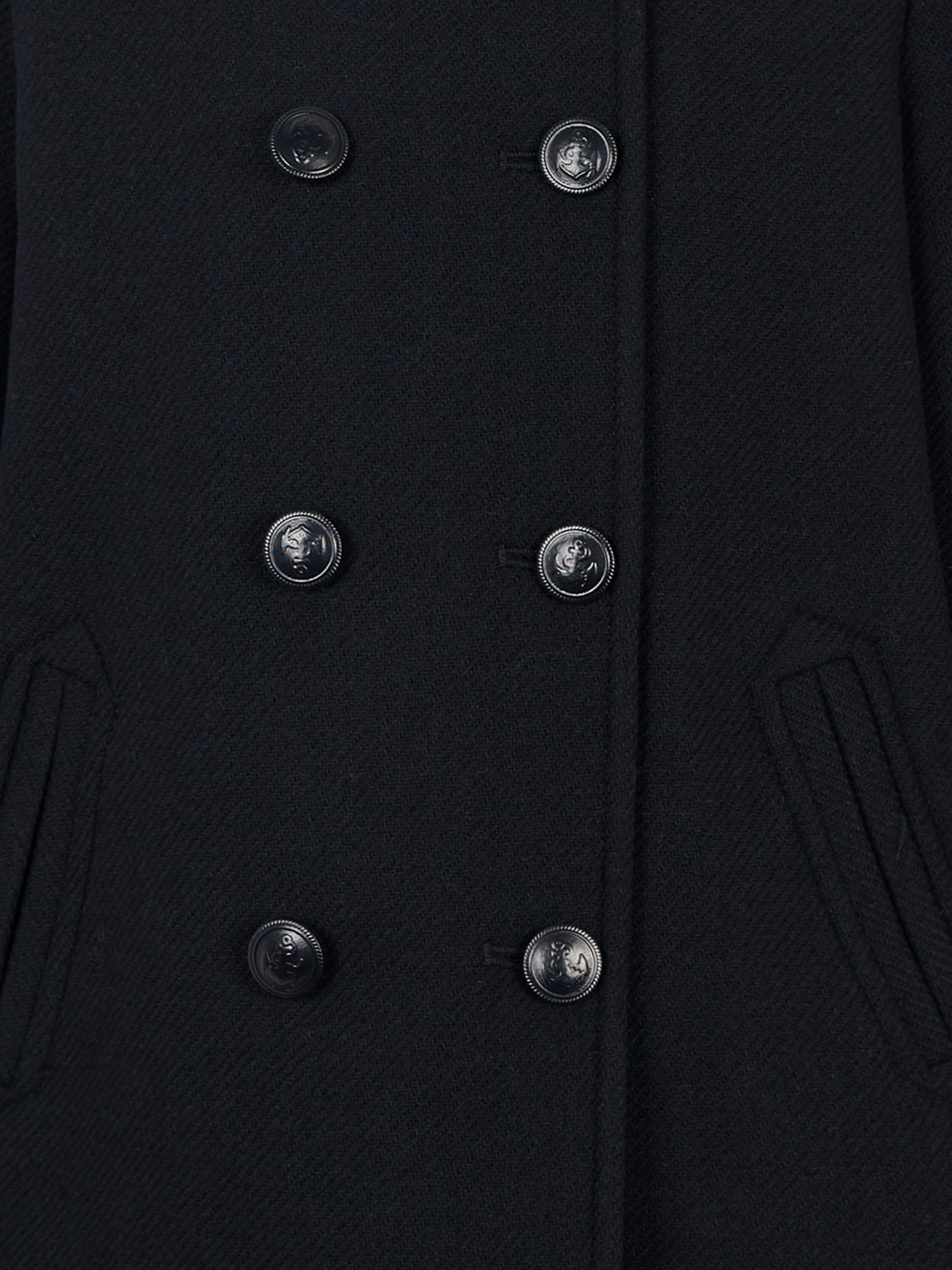 Cappotto blu per bambina,Bonpoint,W05GOUW00014 070