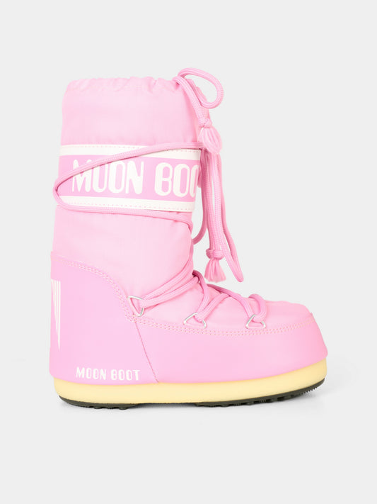 Moon Boot rosa per bambina,Moon Boot,80D1400440 J001