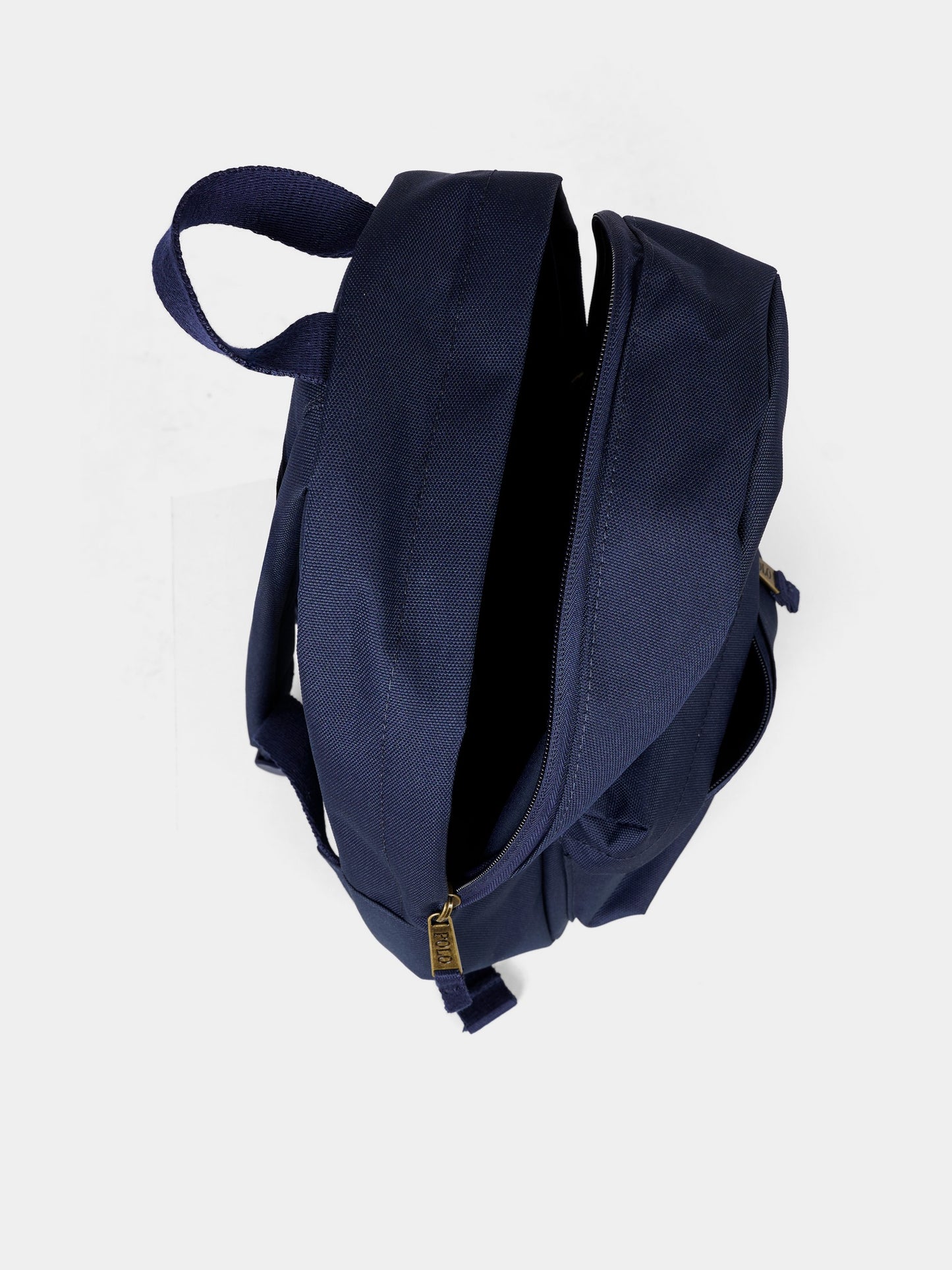 Zaino blu per bambino con Polo Bear,Ralph Lauren Kids,9AR173 BK9