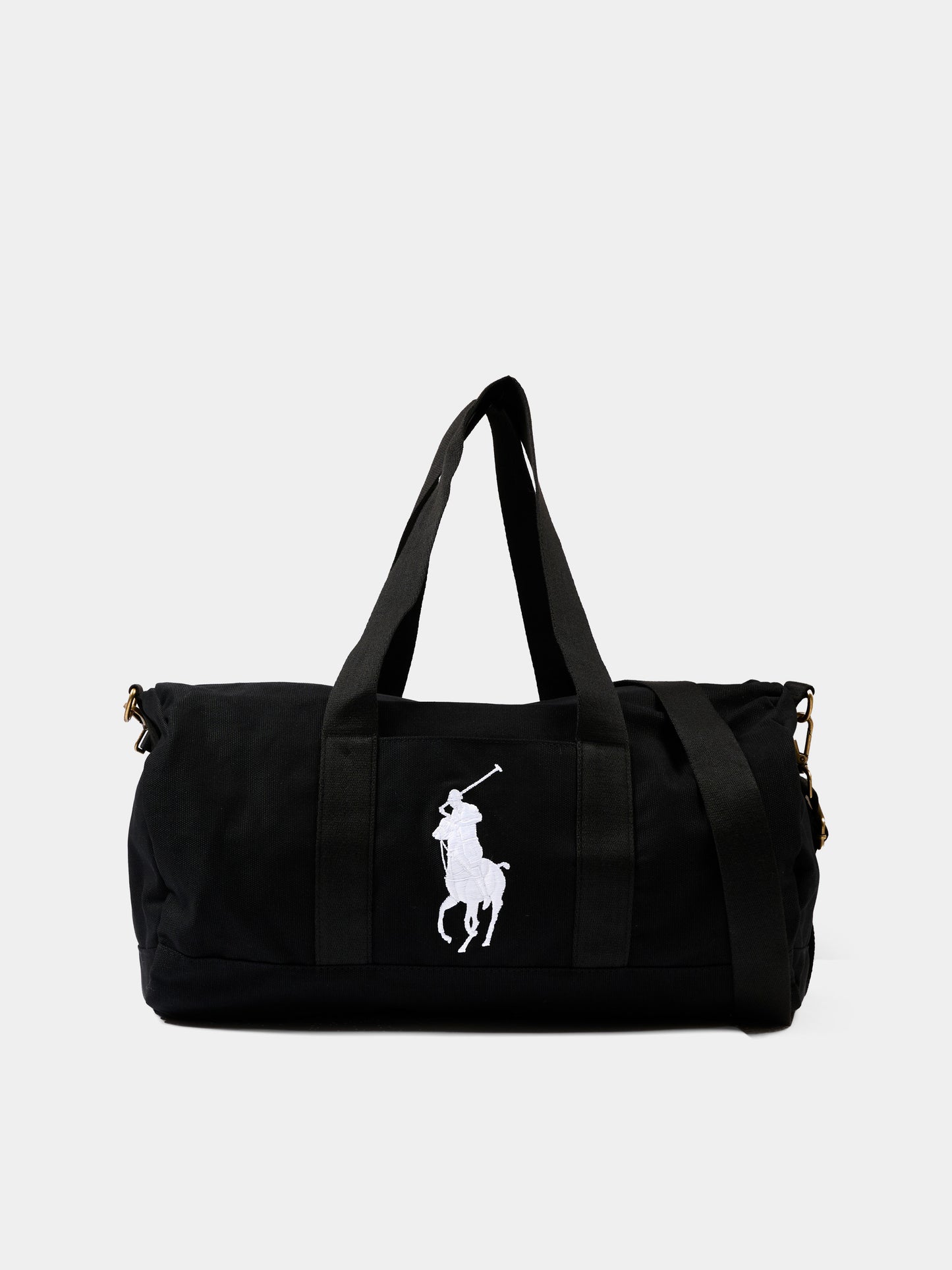 Borsone nero per bambini con Polo Pony,Ralph Lauren Kids,9AR025 G9O