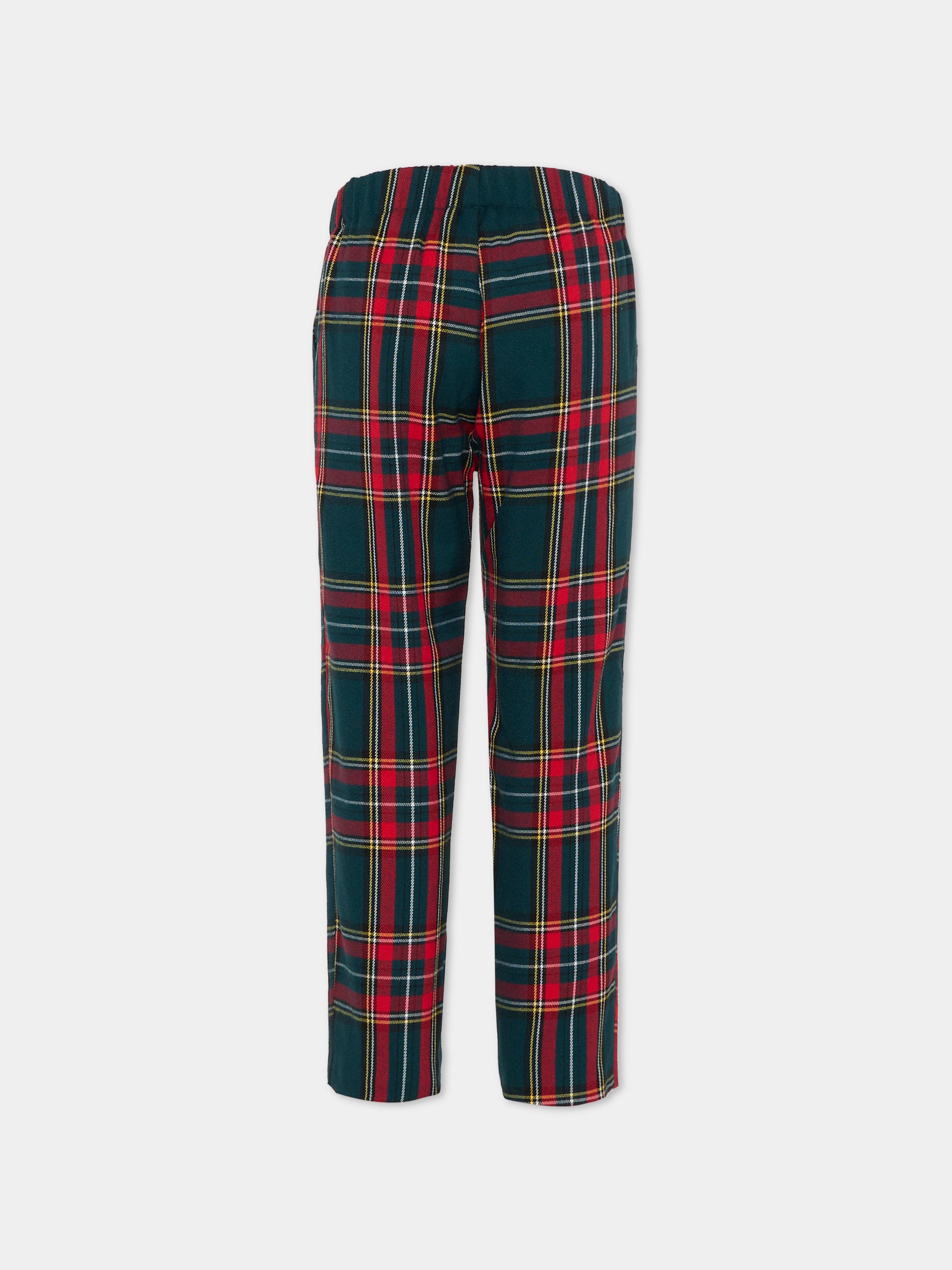 Pantaloni rossi per bambino,La Stupenderia,1TCPN23Z15