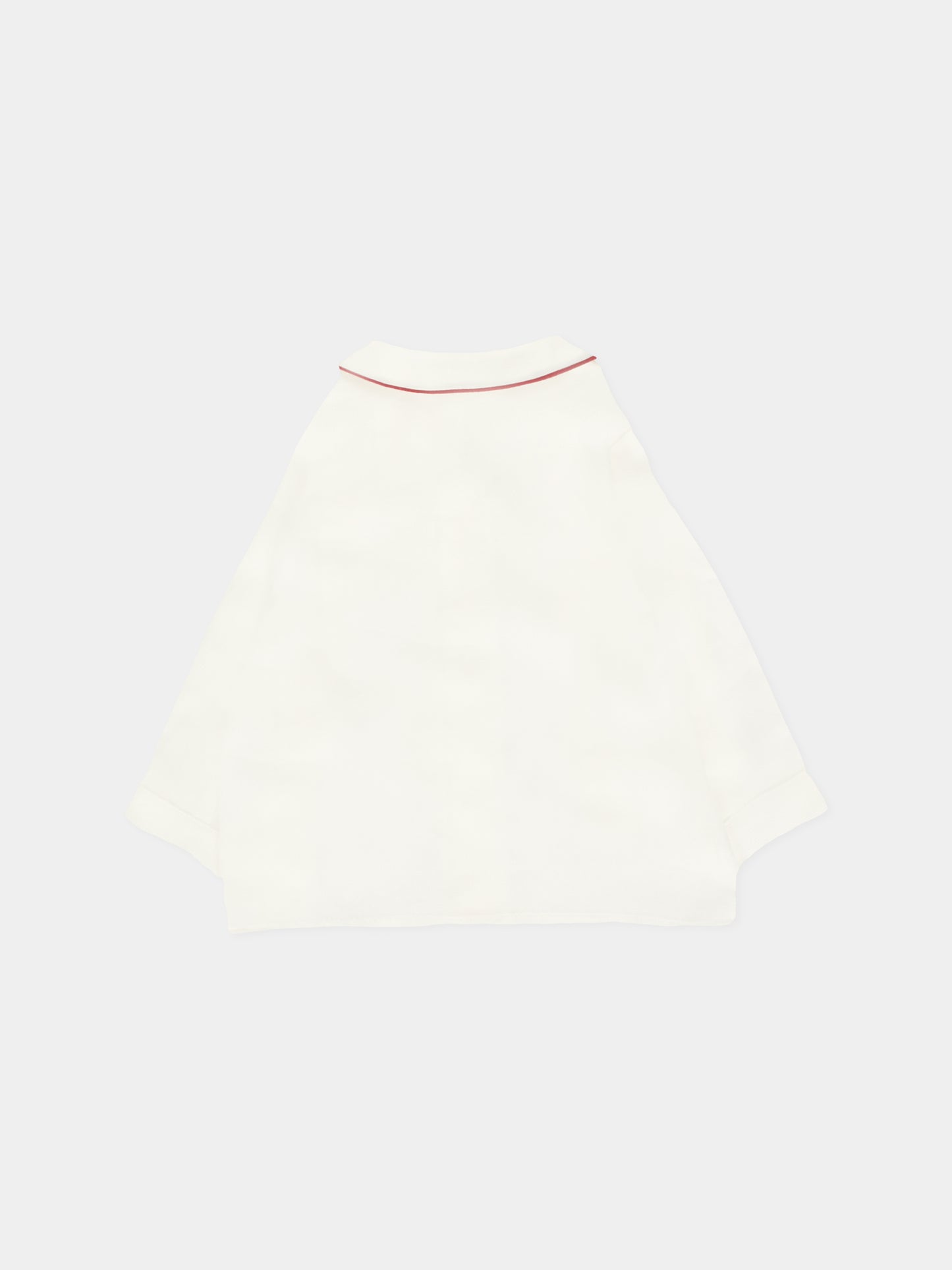 Camicia bianca per neonato,La Stupenderia,1TCCM23P02RED
