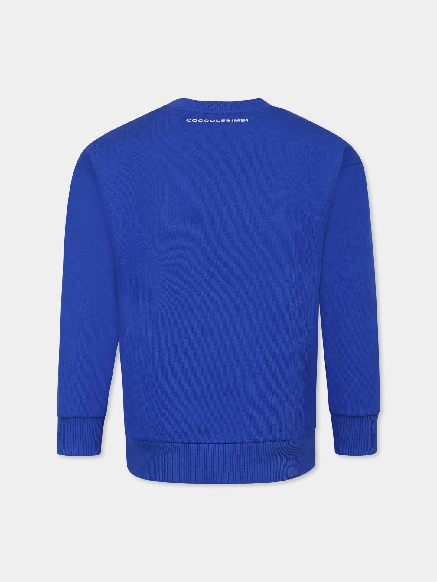 Felpa azzurra di Il mondo di MeG per bambini,Il Mondo Di Meg,FELPA AZZURRA PER IL MONDO DI MEG