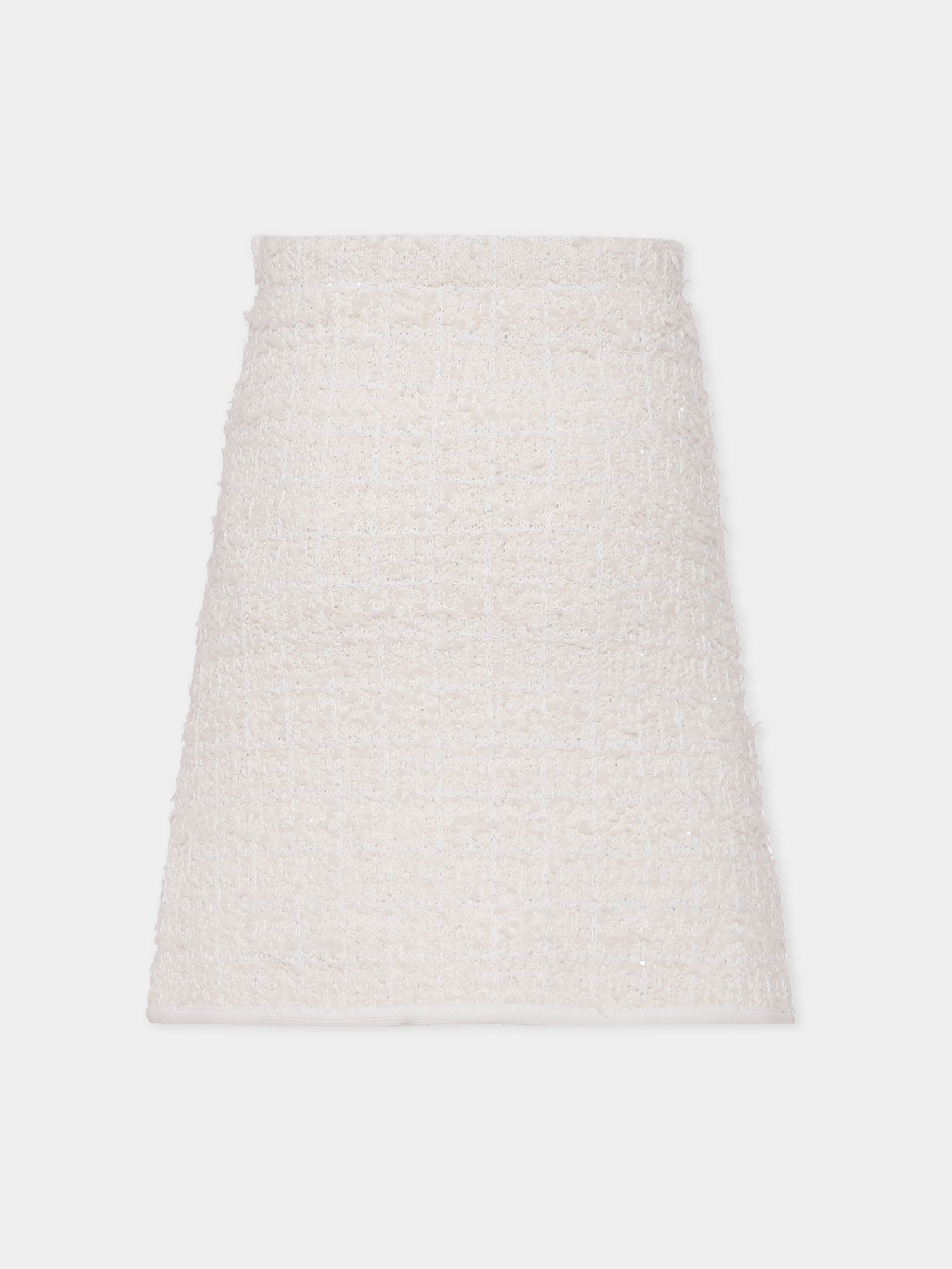 Gonna avorio per bambina con fiocchi,Self-portrait,PF25-739SK-C