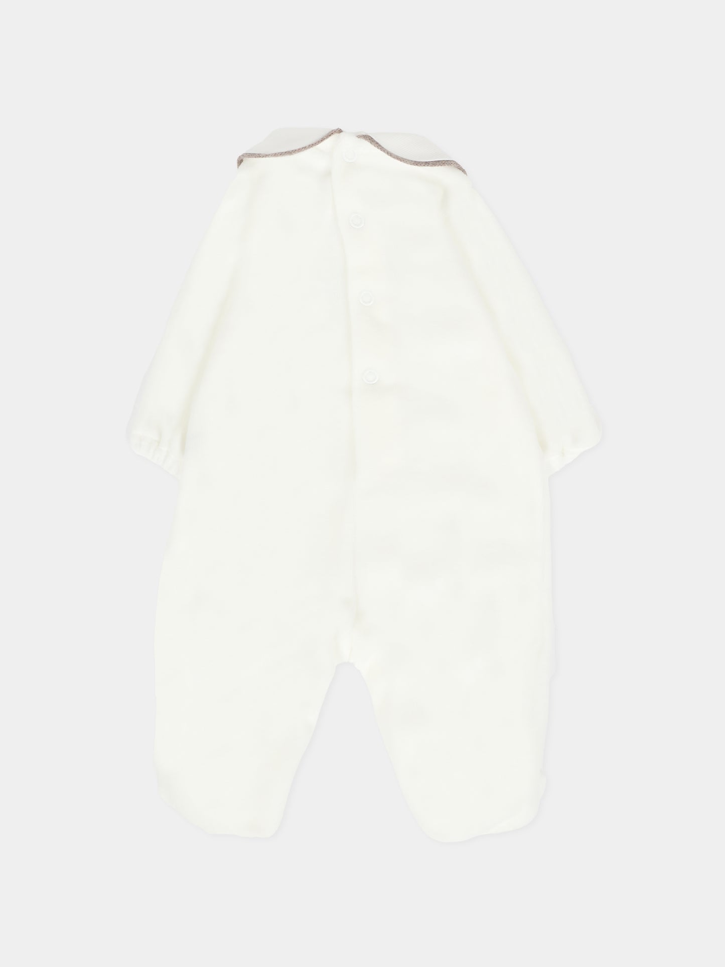 Tutina avorio per neonati con scritta I love Dad,Little Bear,2023 LATTE/TORTORA