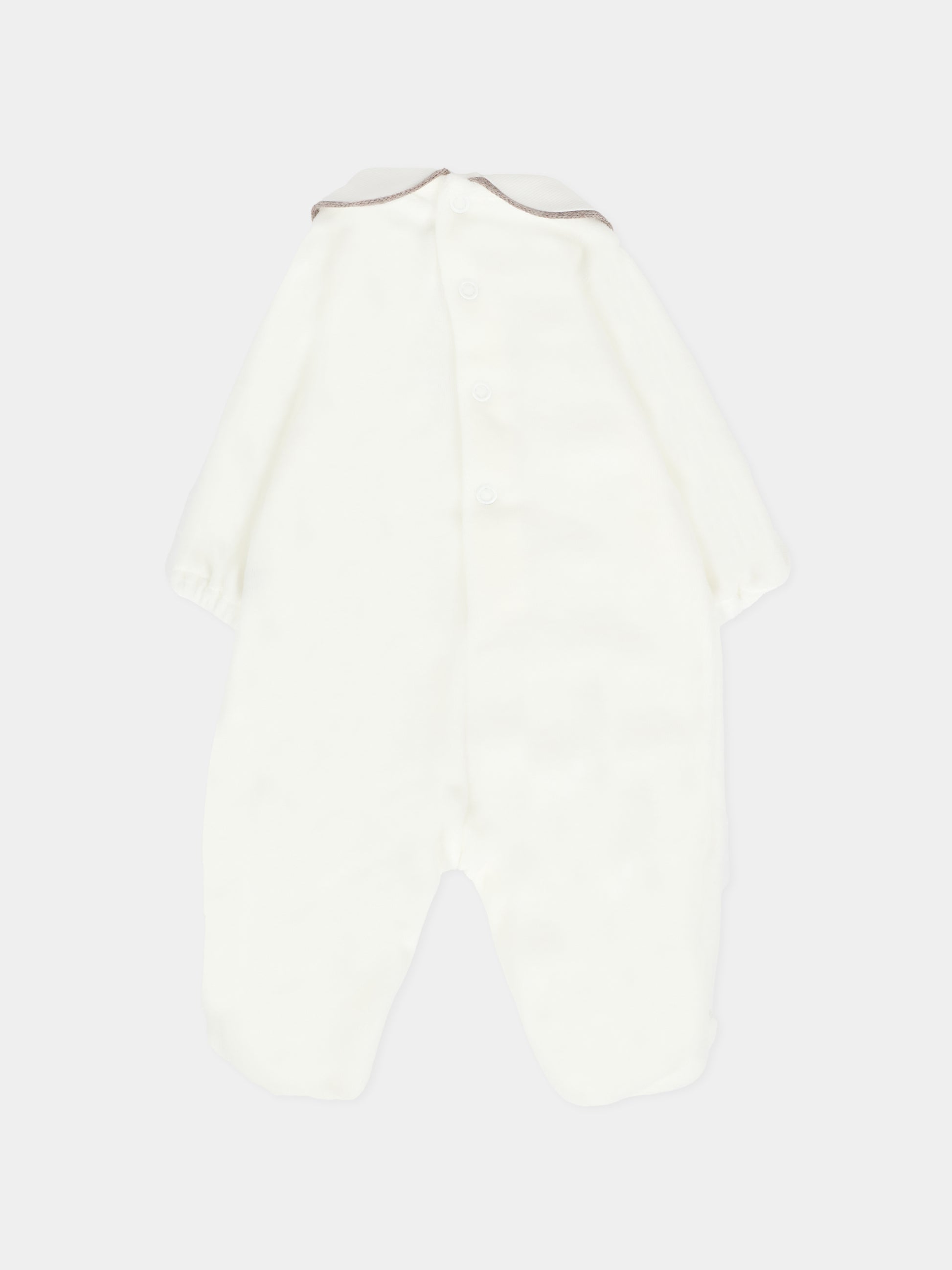 Tutina avorio per neonati con scritta I love Dad,Little Bear,2023 LATTE/TORTORA