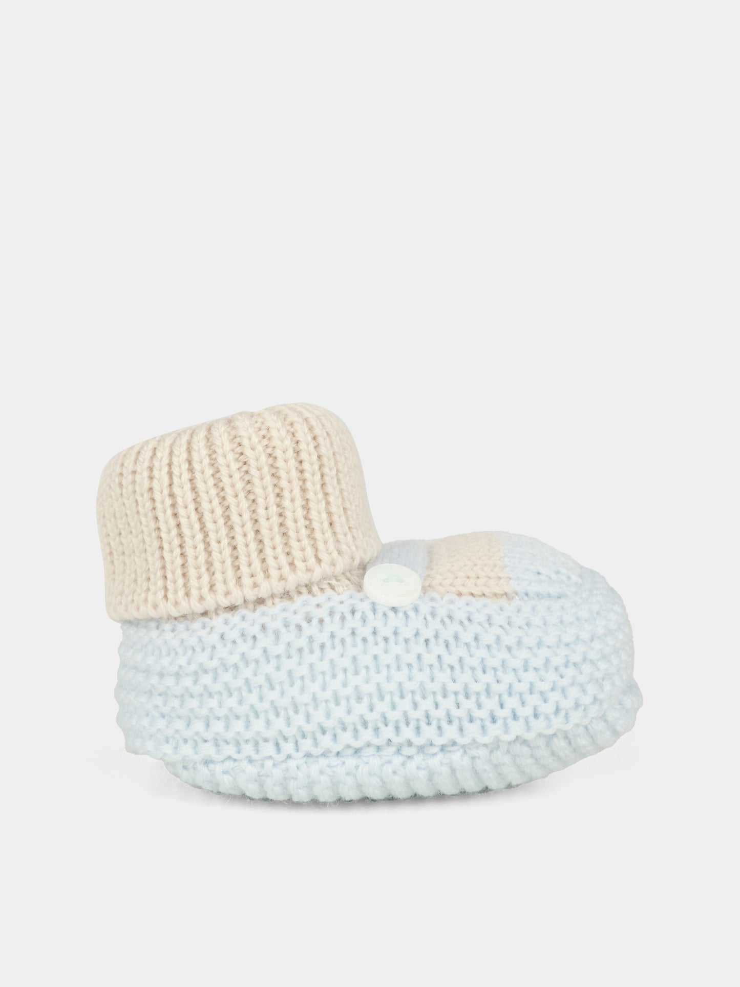 Babbucce celesti per neonato,Little Bear,2138 CIELO/BURRO