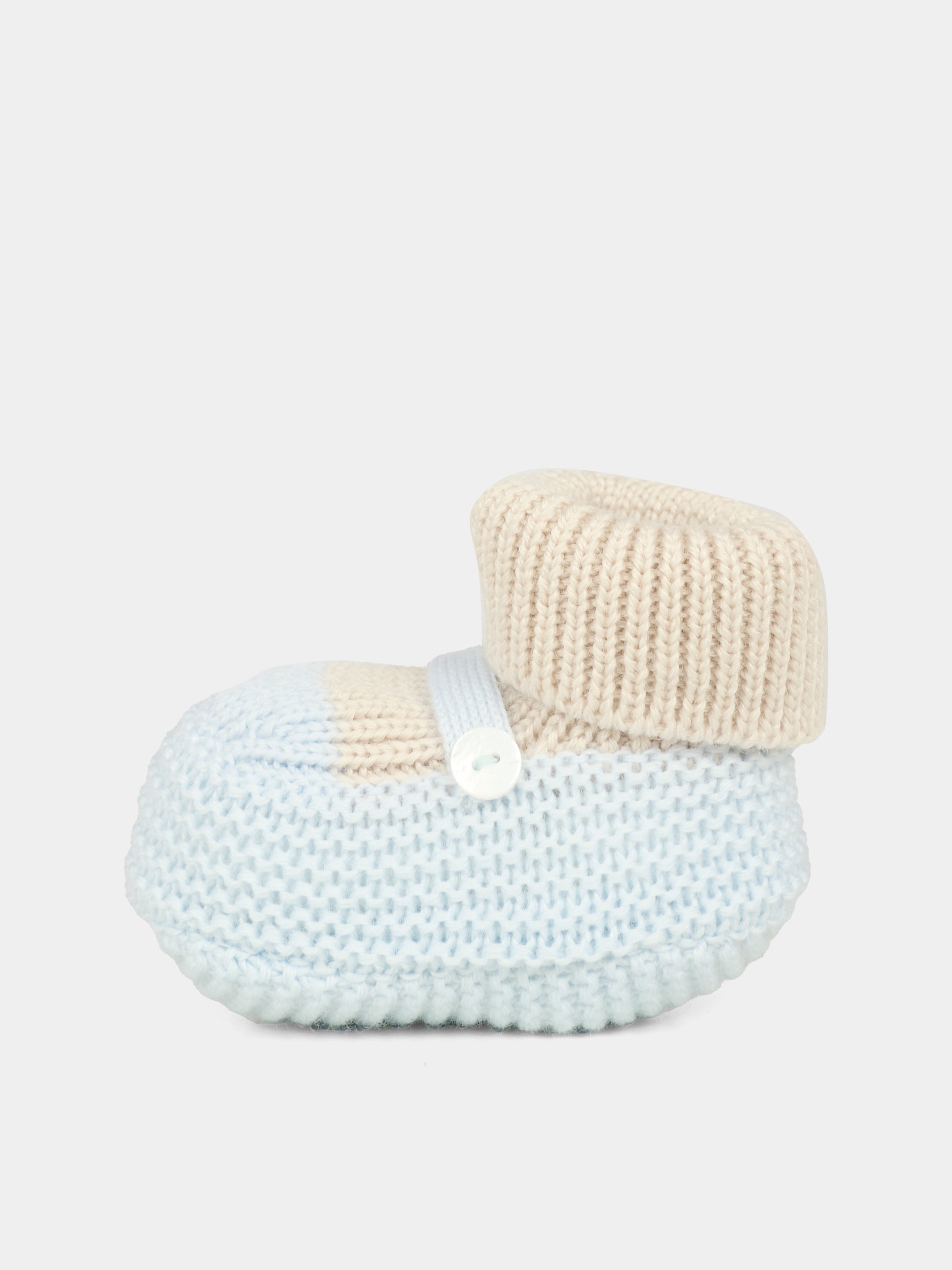 Babbucce celesti per neonato,Little Bear,2138 CIELO/BURRO