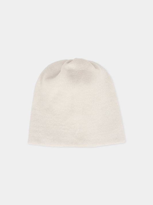 Berretto beige per neonato,Little Bear,2129 BURRO/CIELO