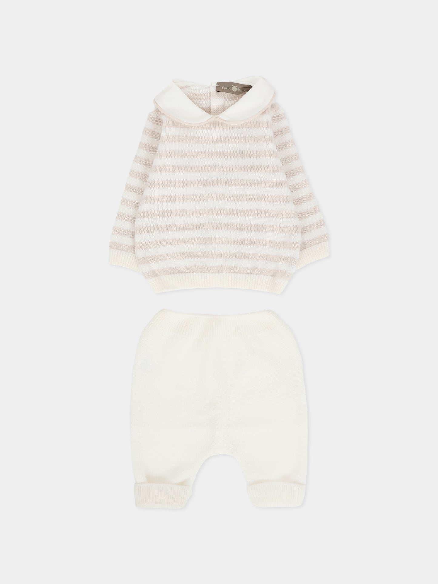 Completo avorio per neonati,Little Bear,2127 LATTE/BURRO