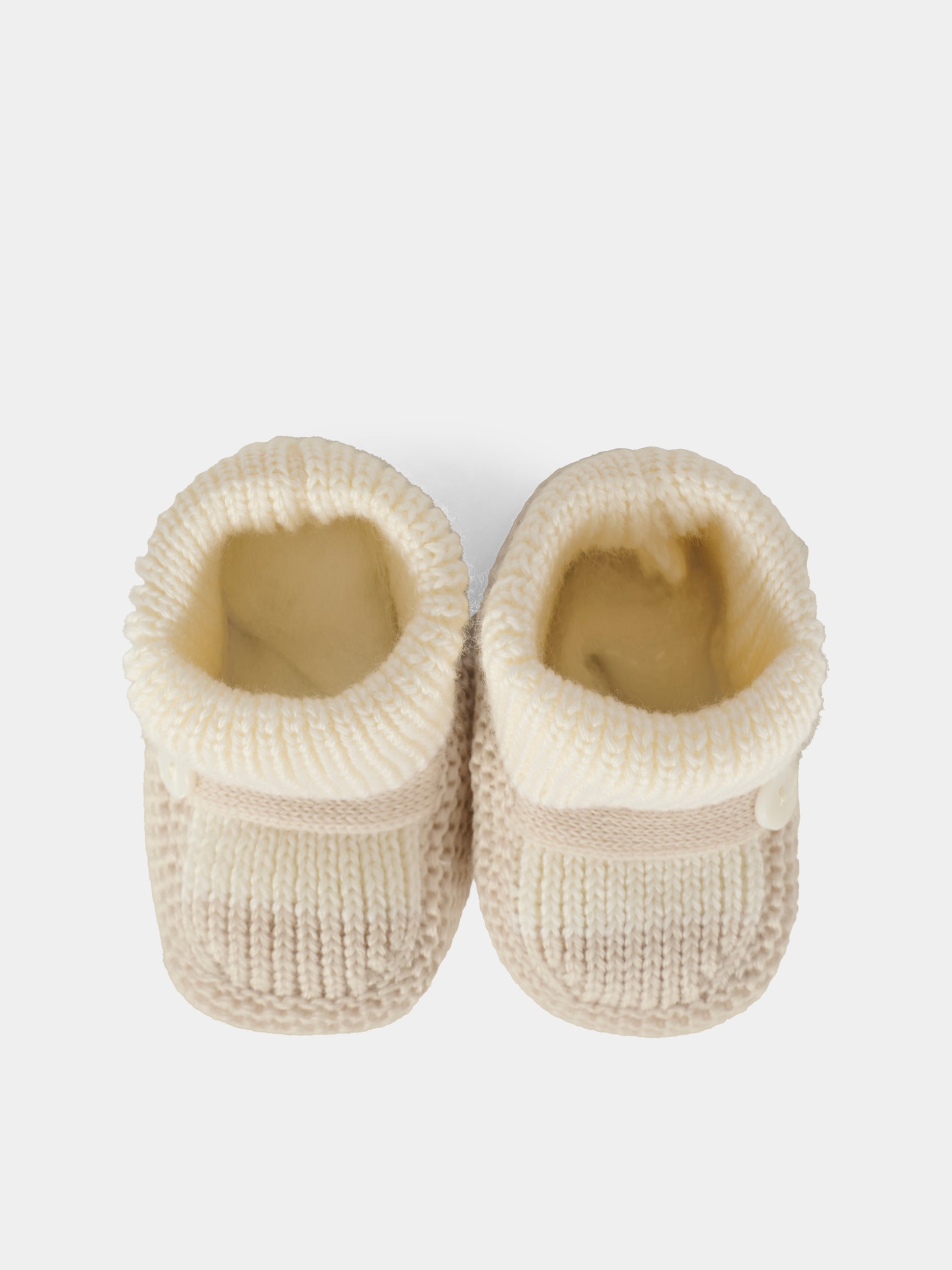 Babbucce avorio per neonati,Little Bear,2138 LATTE