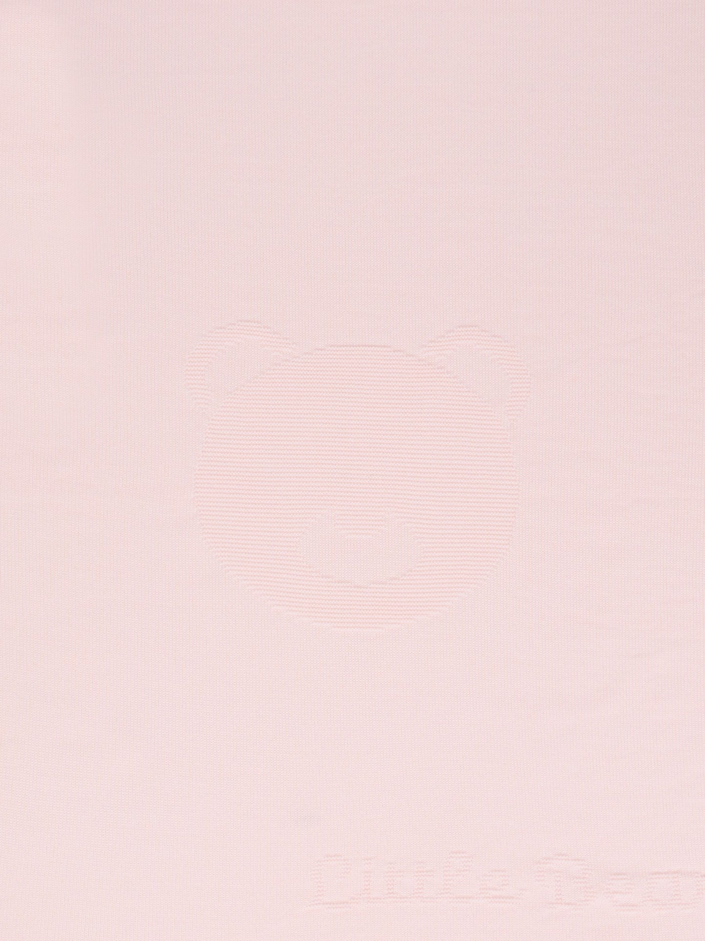 Coperta rosa per neonata con orso e logo,Little Bear,2141 CIPRIA
