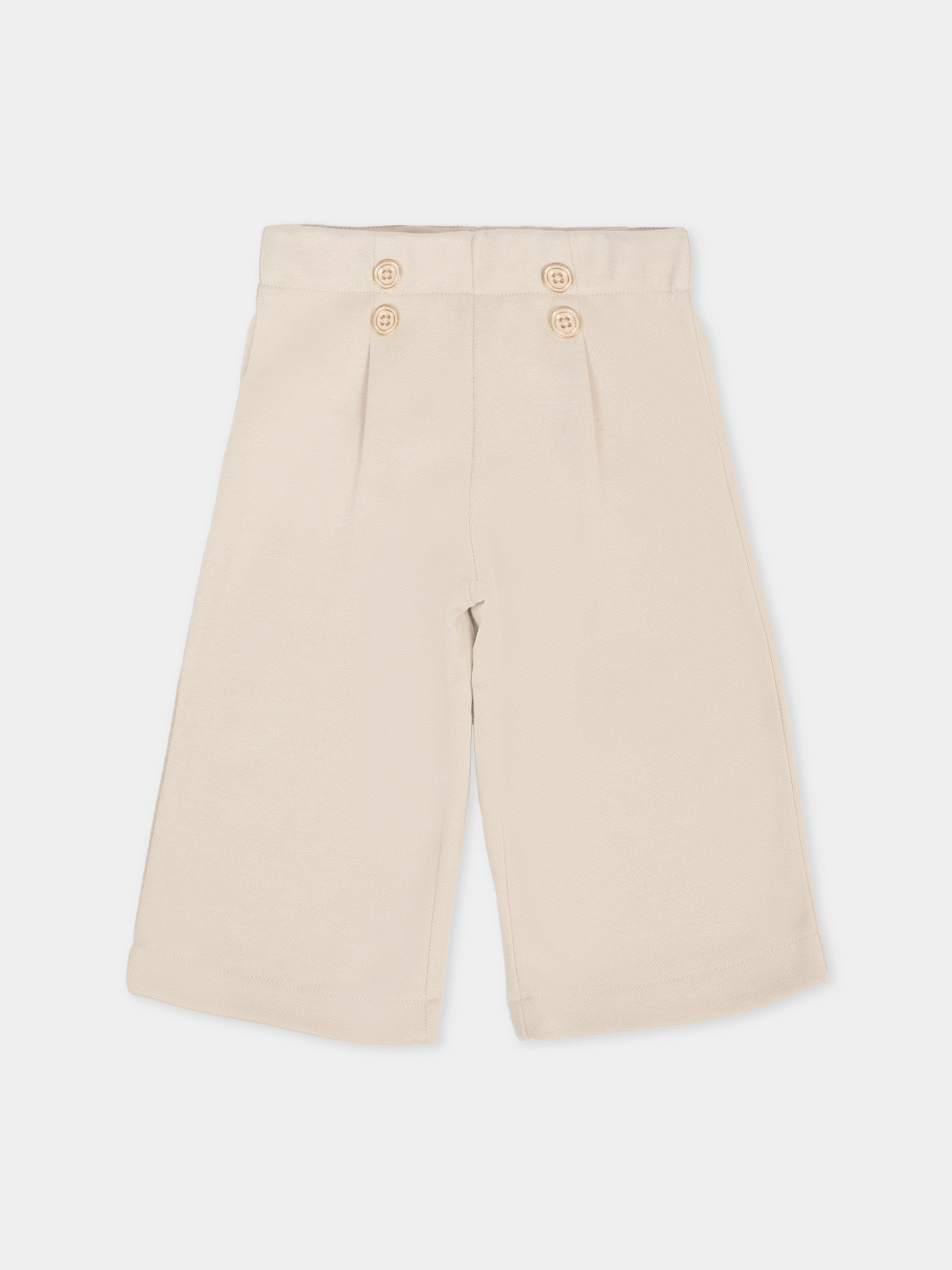 Pantaloni beige per neonata,Mayoral,2588 065