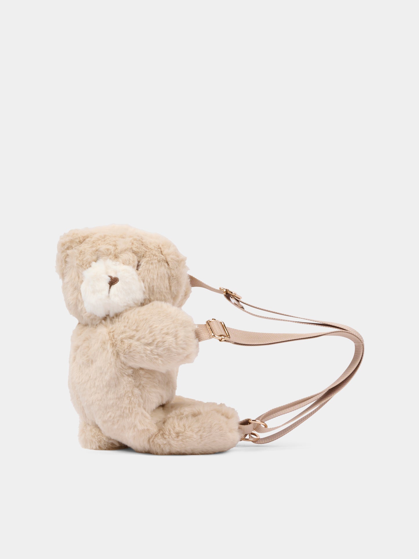 Zaino beige per neonata con orsetto,Mayoral,10032 065