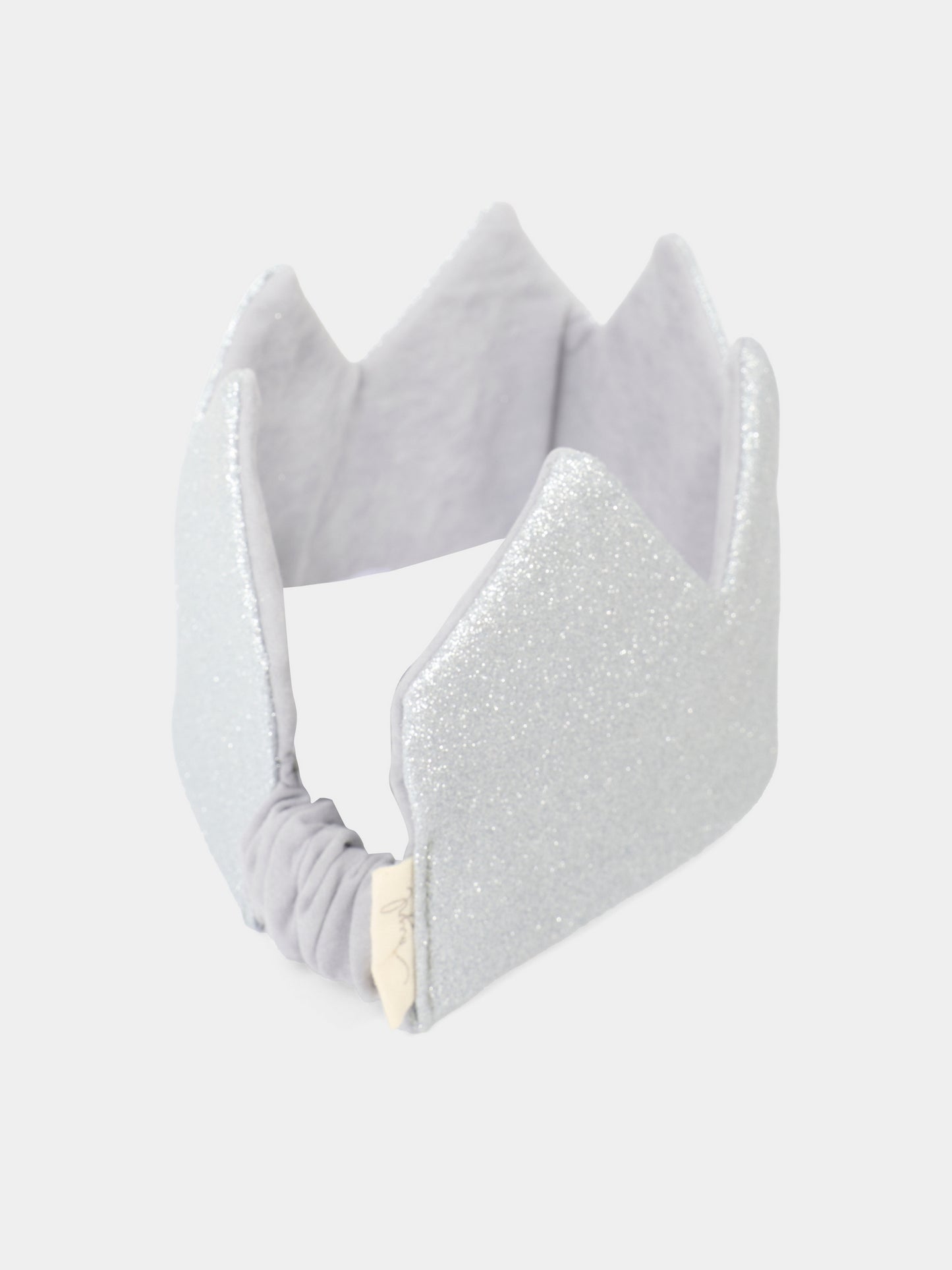 Fascia per capelli argento per neonata,Mayoral,10029 052