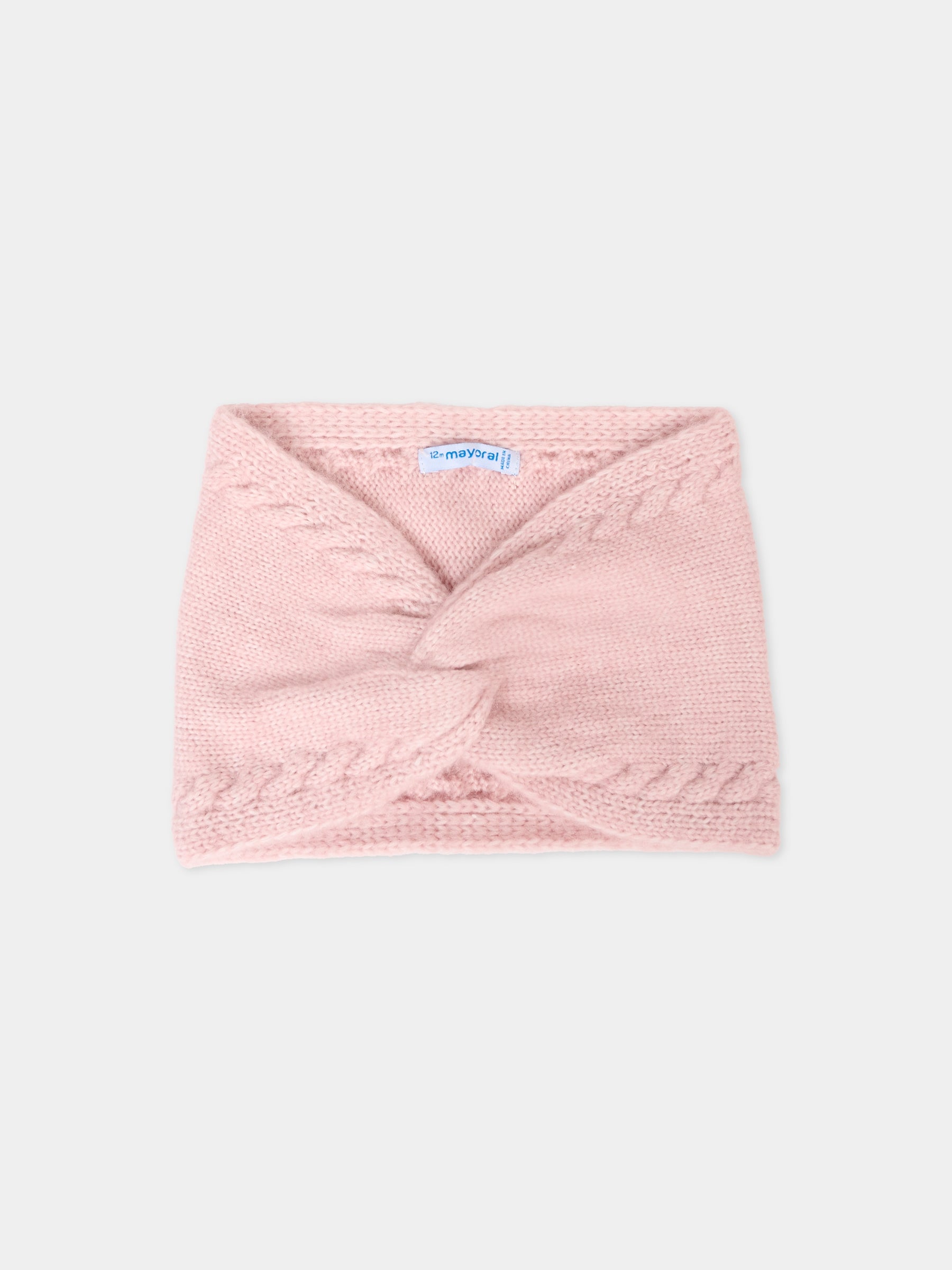 Set accessori rosa per neonata con pompon,Mayoral,10019 047