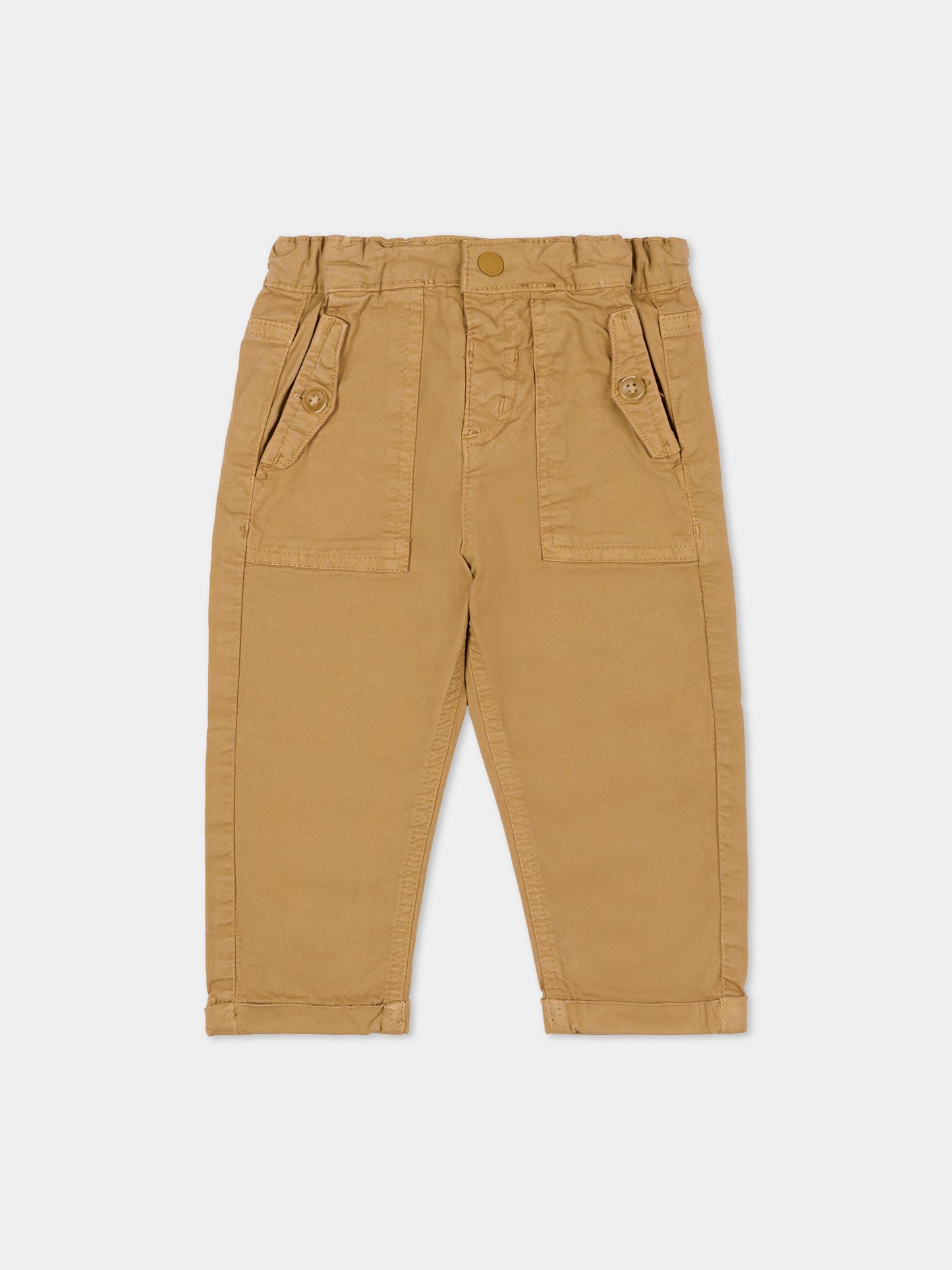 Pantaloni beige per neonato,Mayoral,2501 025