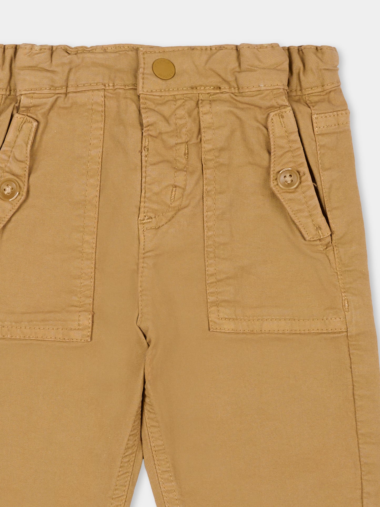 Pantaloni beige per neonato,Mayoral,2501 025