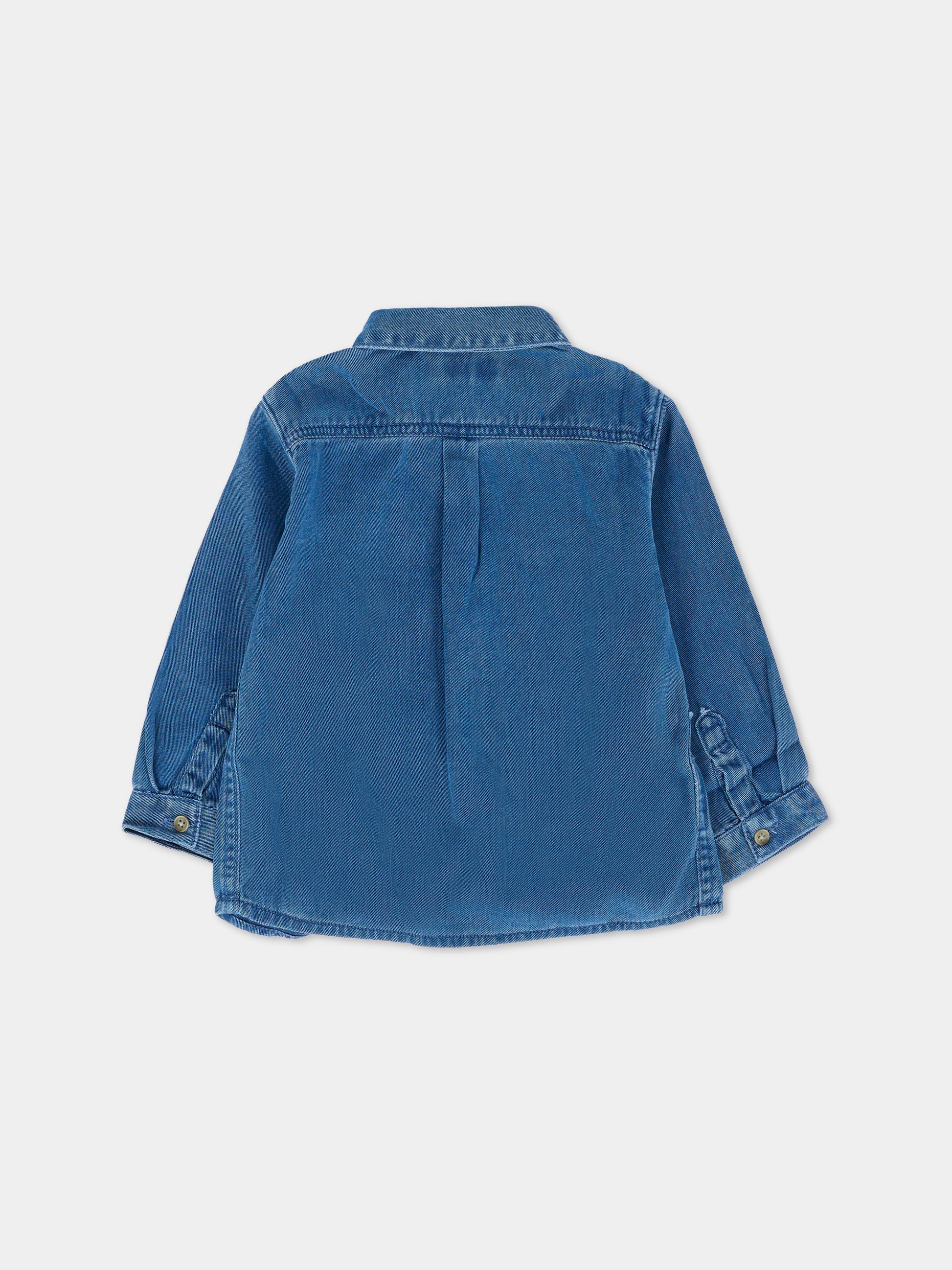 Camicia denim per neonato,Mayoral,2108 005