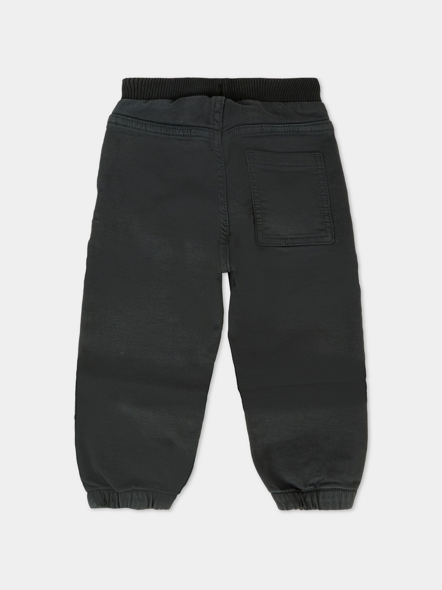 Pantaloni grigi per neonato con patch,Mayoral,2503 075