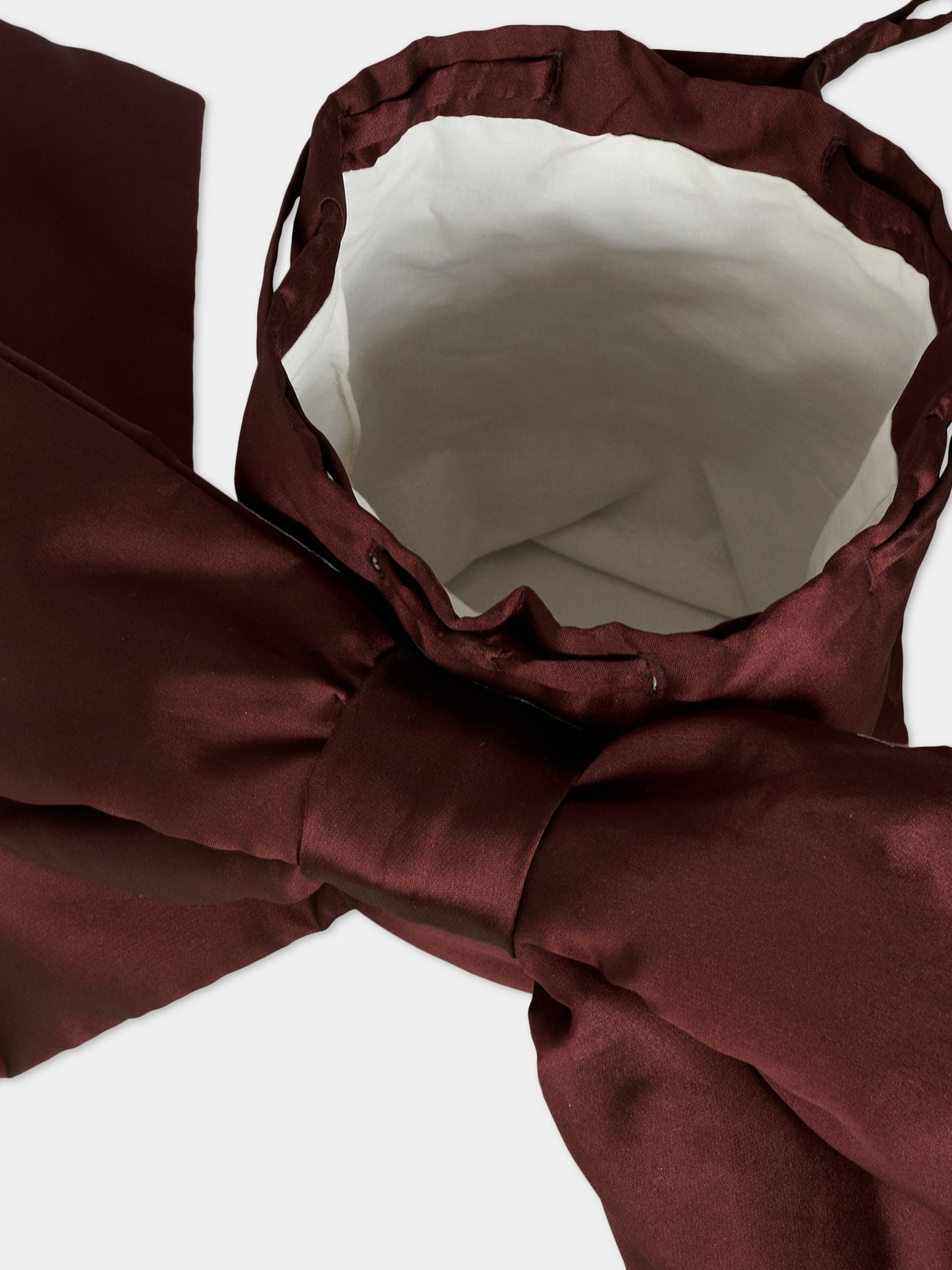 Borsa viola per bambina con fiocco,Douuod Kids,DX0A08 S0207 419