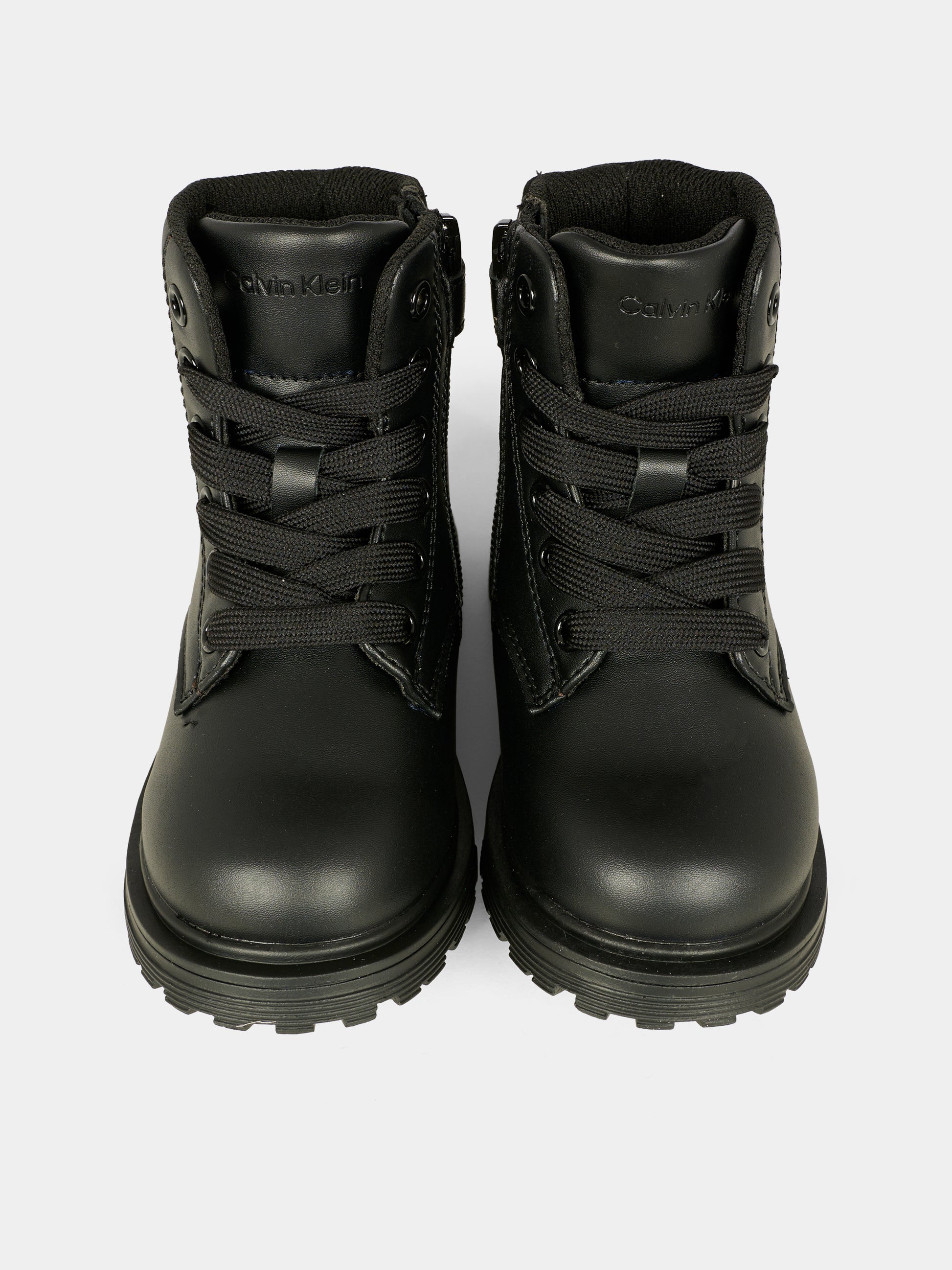 Abfibi neri per bambini con logo,Calvin Klein Kids,V1A5 83116 1464999