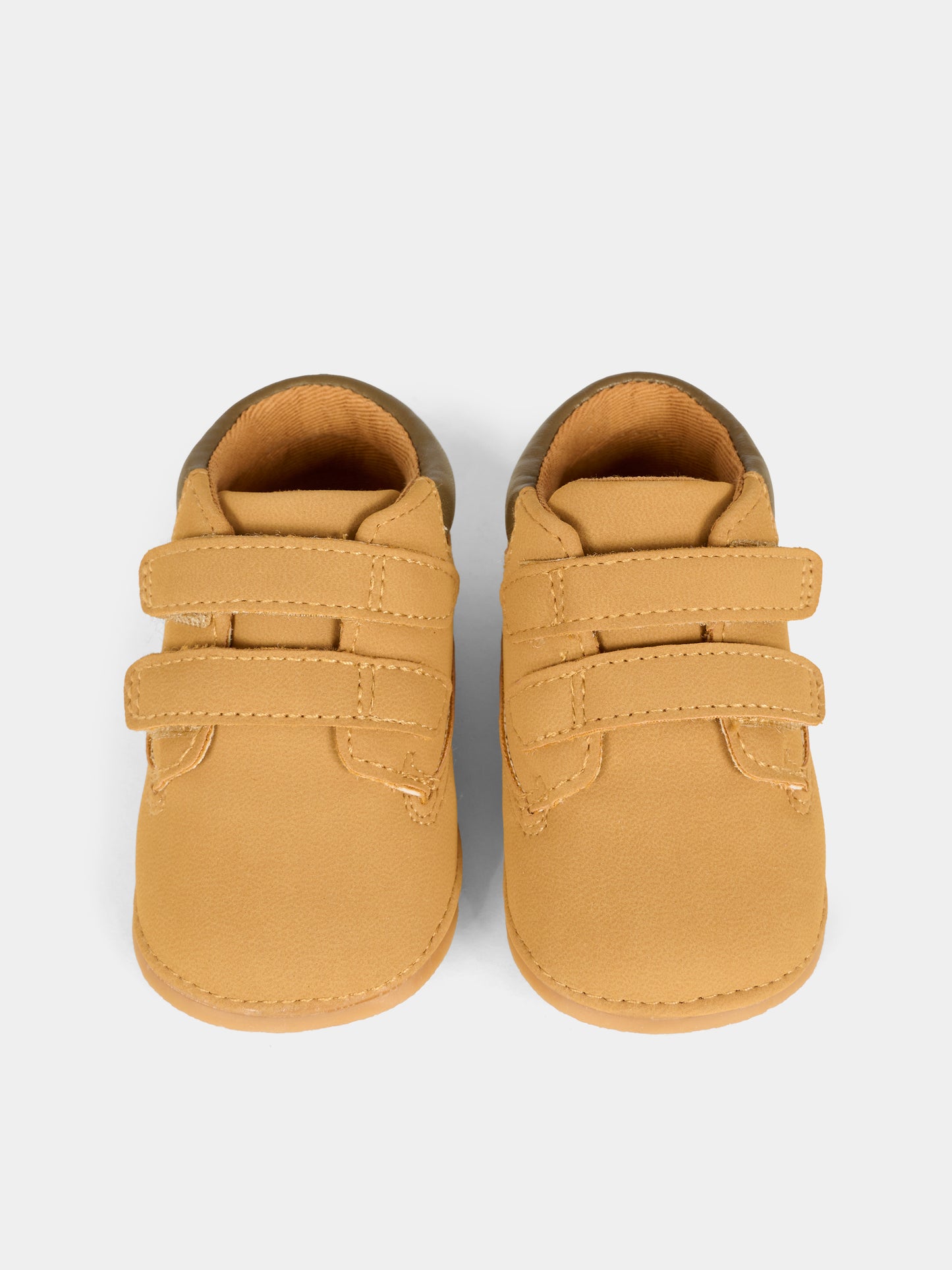 Sneakers marroni per neonato con logo,Tommy Hilfiger Junior,T0B5 34059 1755206