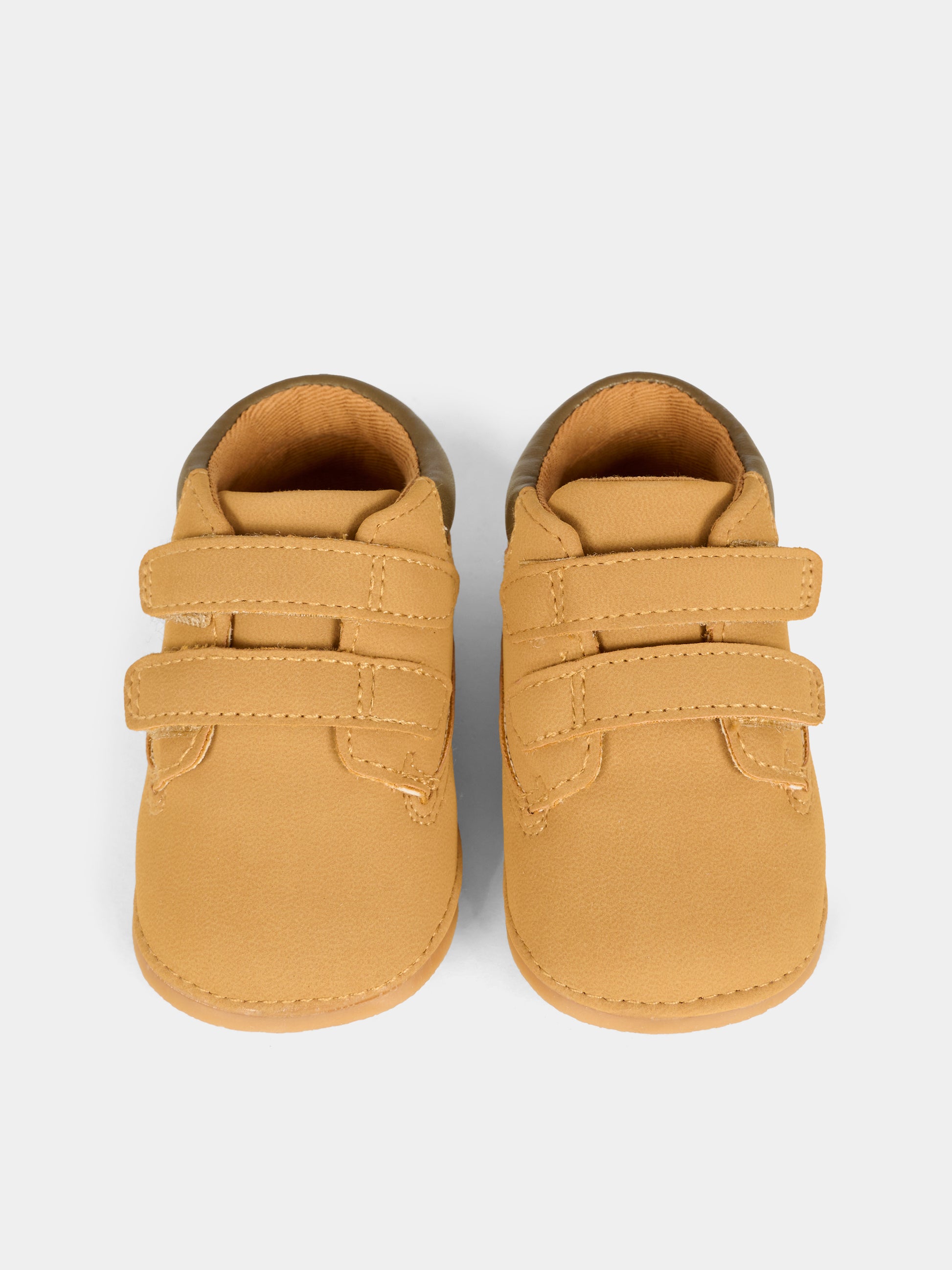 Sneakers marroni per neonato con logo,Tommy Hilfiger Junior,T0B5 34059 1755206