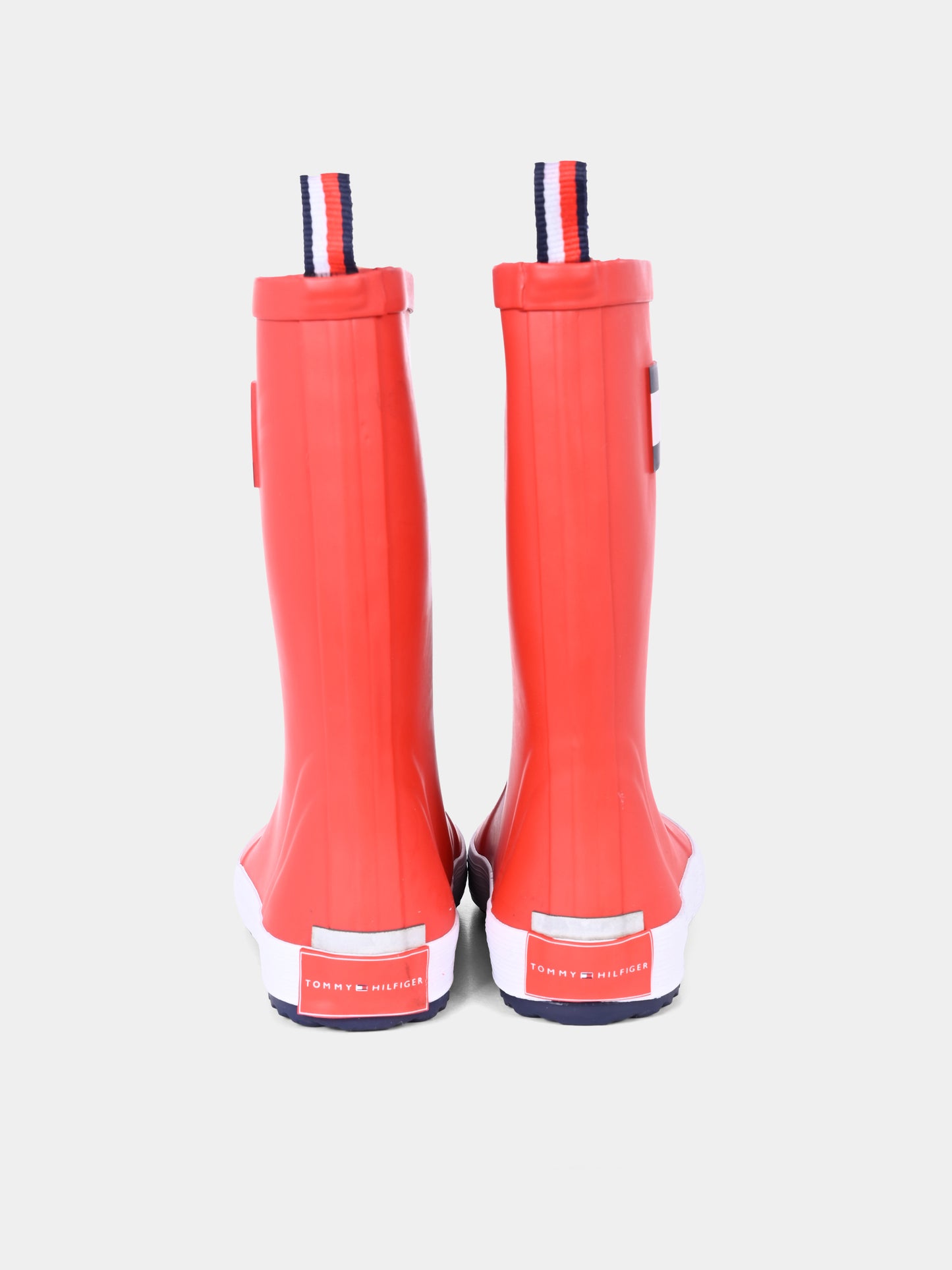 Stivali da pioggia rossi per bambini,Tommy Hilfiger Junior,T3XC 33923 0047300