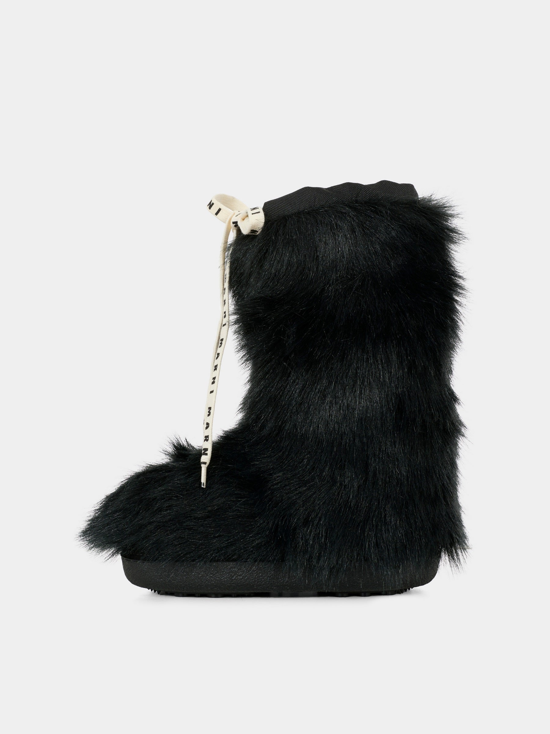 Stivali neri per bambina con logo,Marni Kids,75371 - VAR2