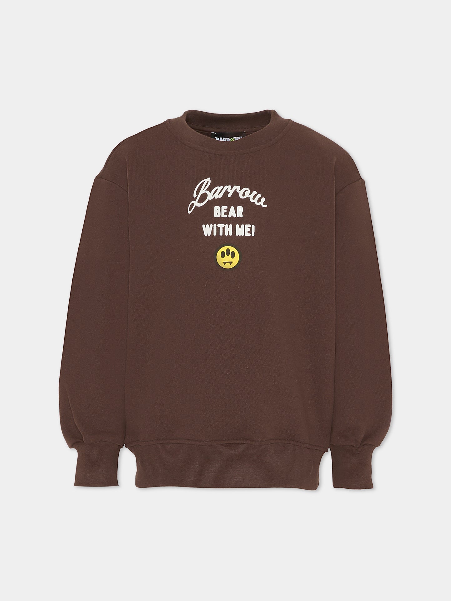 Felpa marrone per bambina con Bear,Barrow,F5BKJGSW132 308