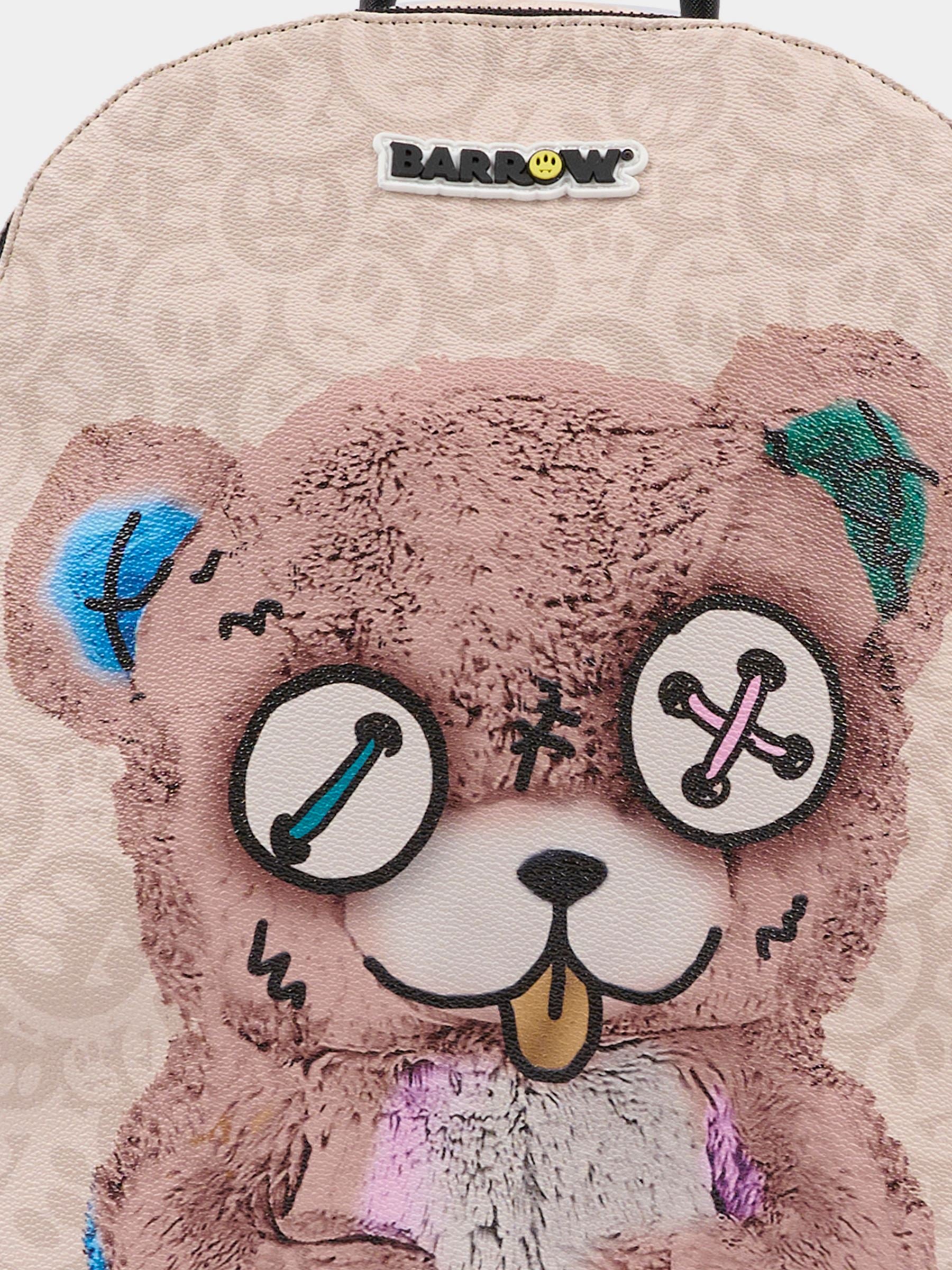 Zaino beige per bambini con stampa Bear,Barrow,F5BKJUBP028 140