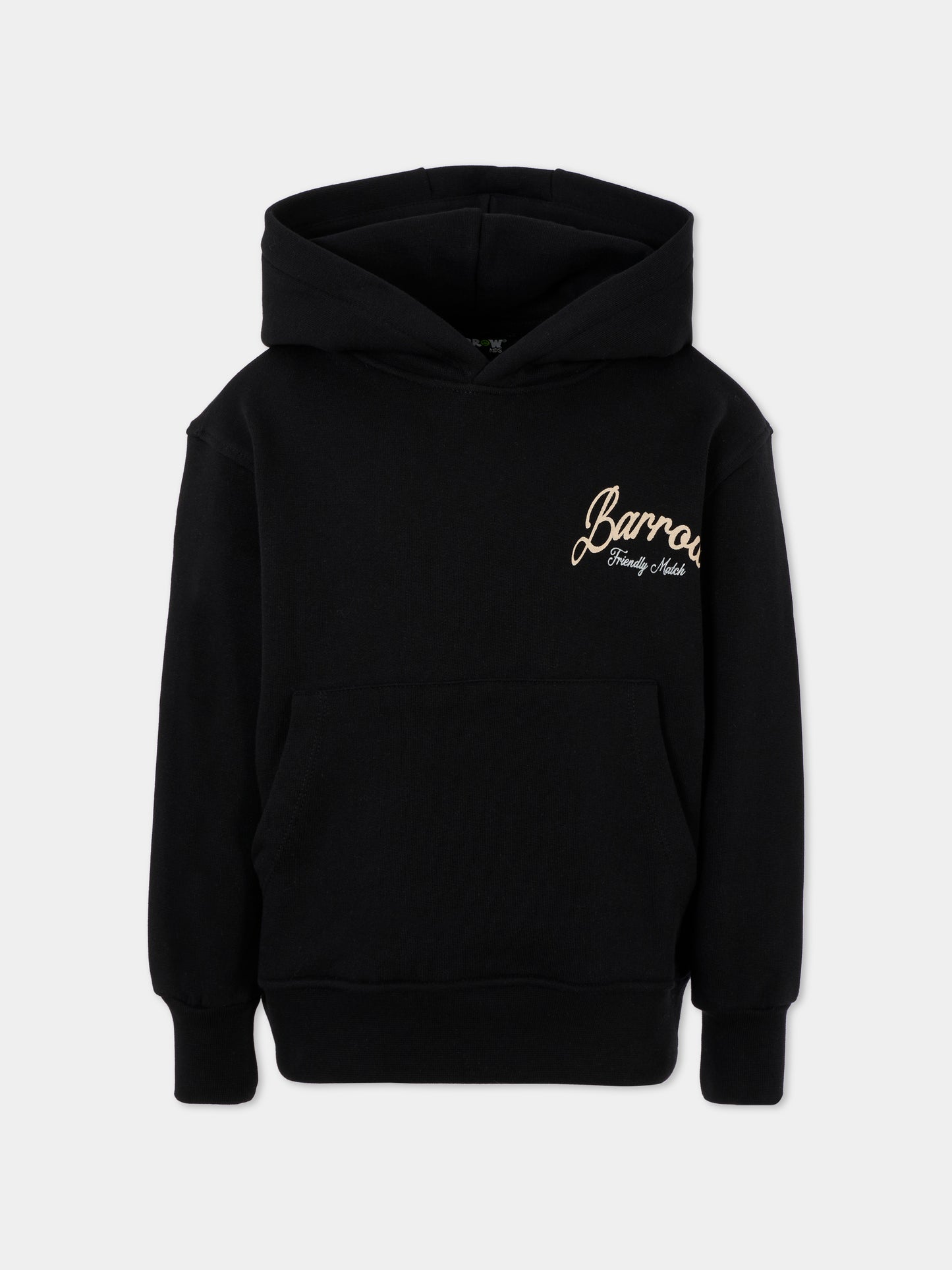 Felpa nera per bambini con tre orsi,Barrow,F5BKJUHS102 110