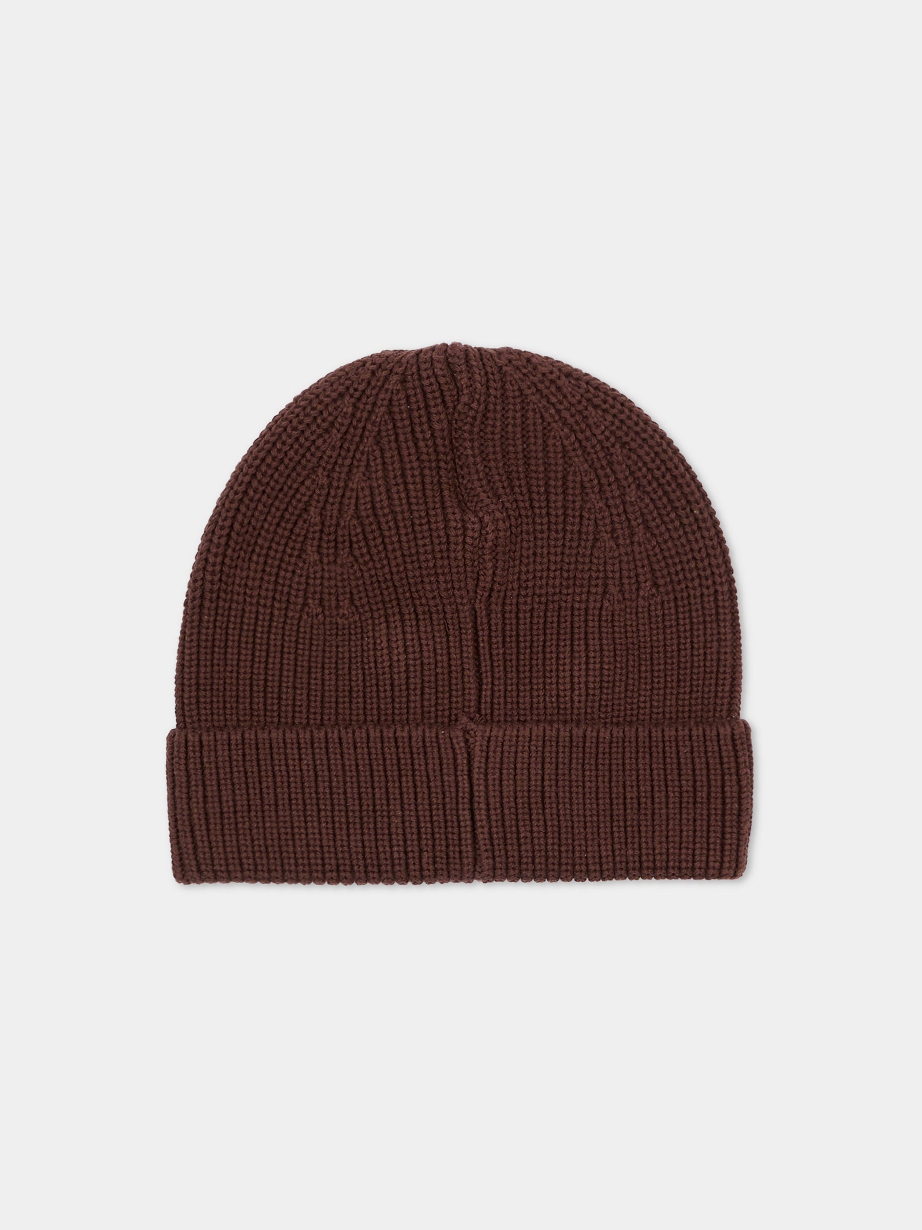 Berretto marrone per bambini con smile,Barrow,F5BKJUHT073 308