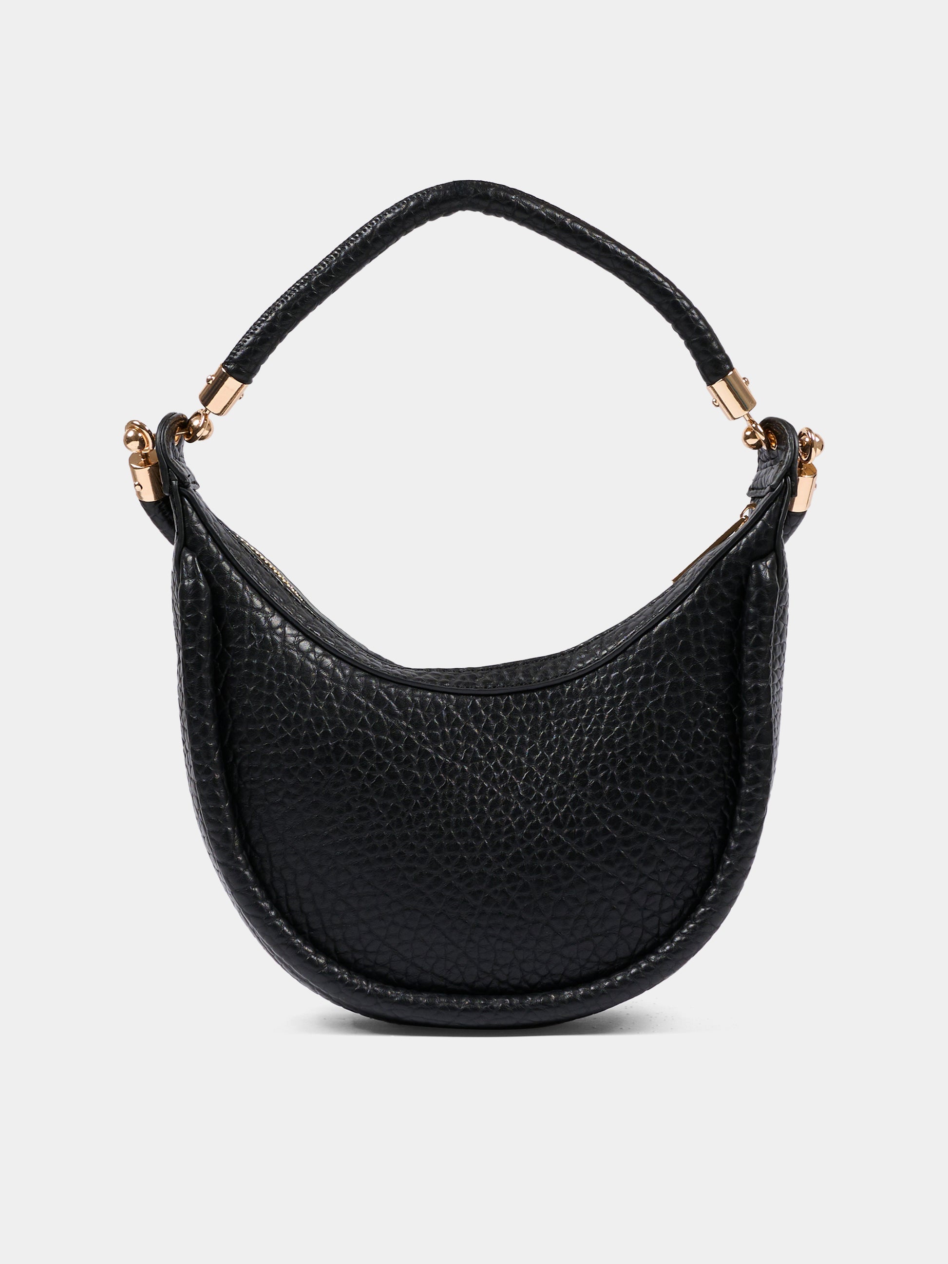 Borsa nera per bambina con logo,Msgm Kids,F5MSJGBA096 110