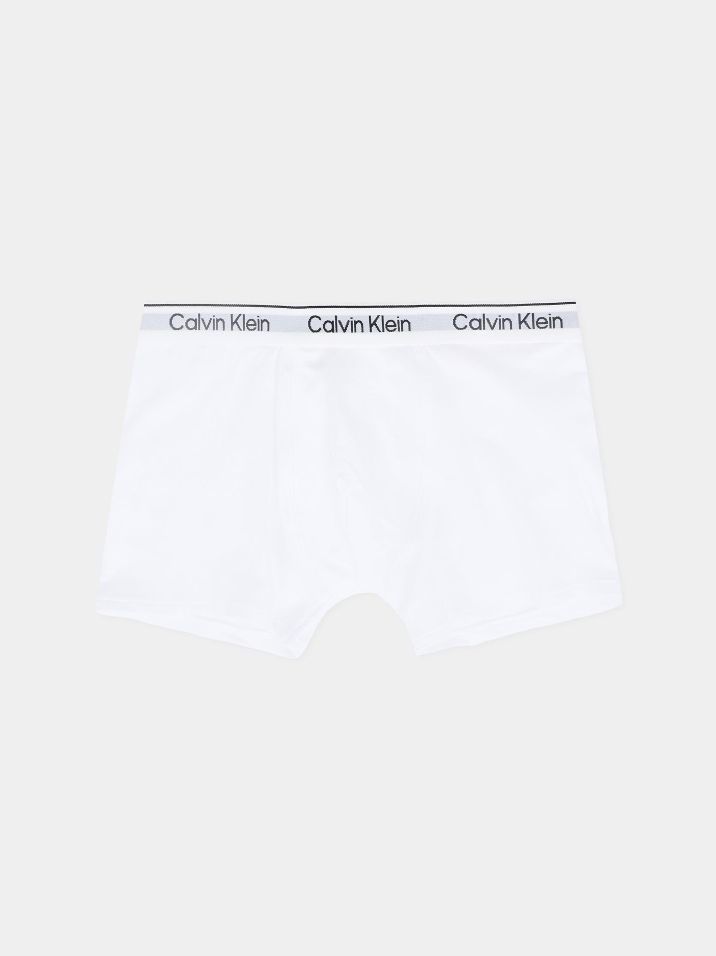 Set boxer bianco per bambino con logo,Calvin Klein Kids,25WCAB70B700506 0TV