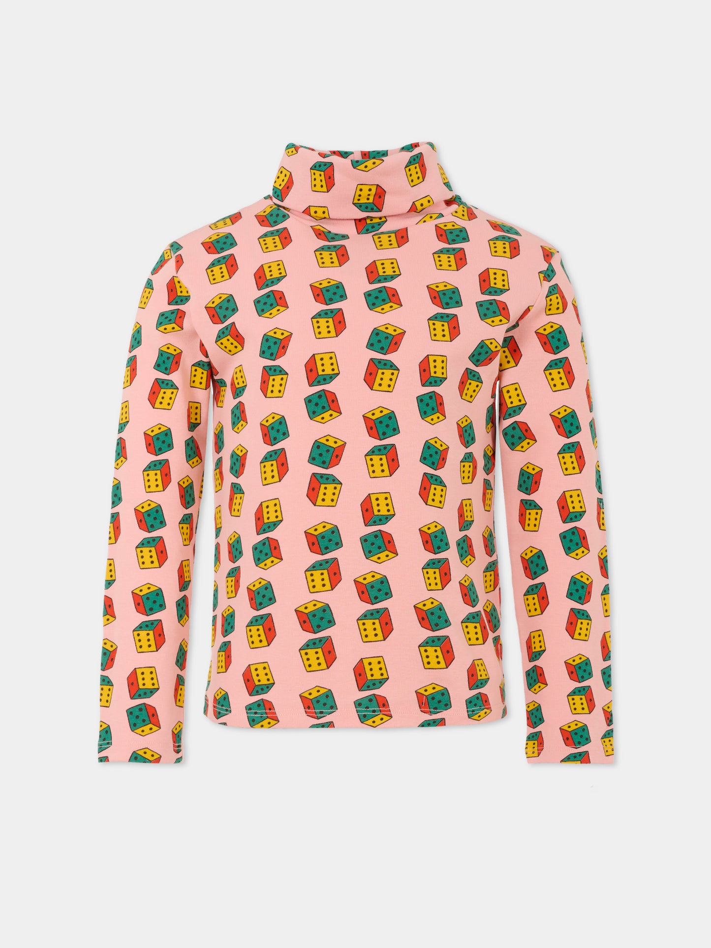 Dolcevita multicolor per bambina con dadi all over,Bobo Choses,B225AC025