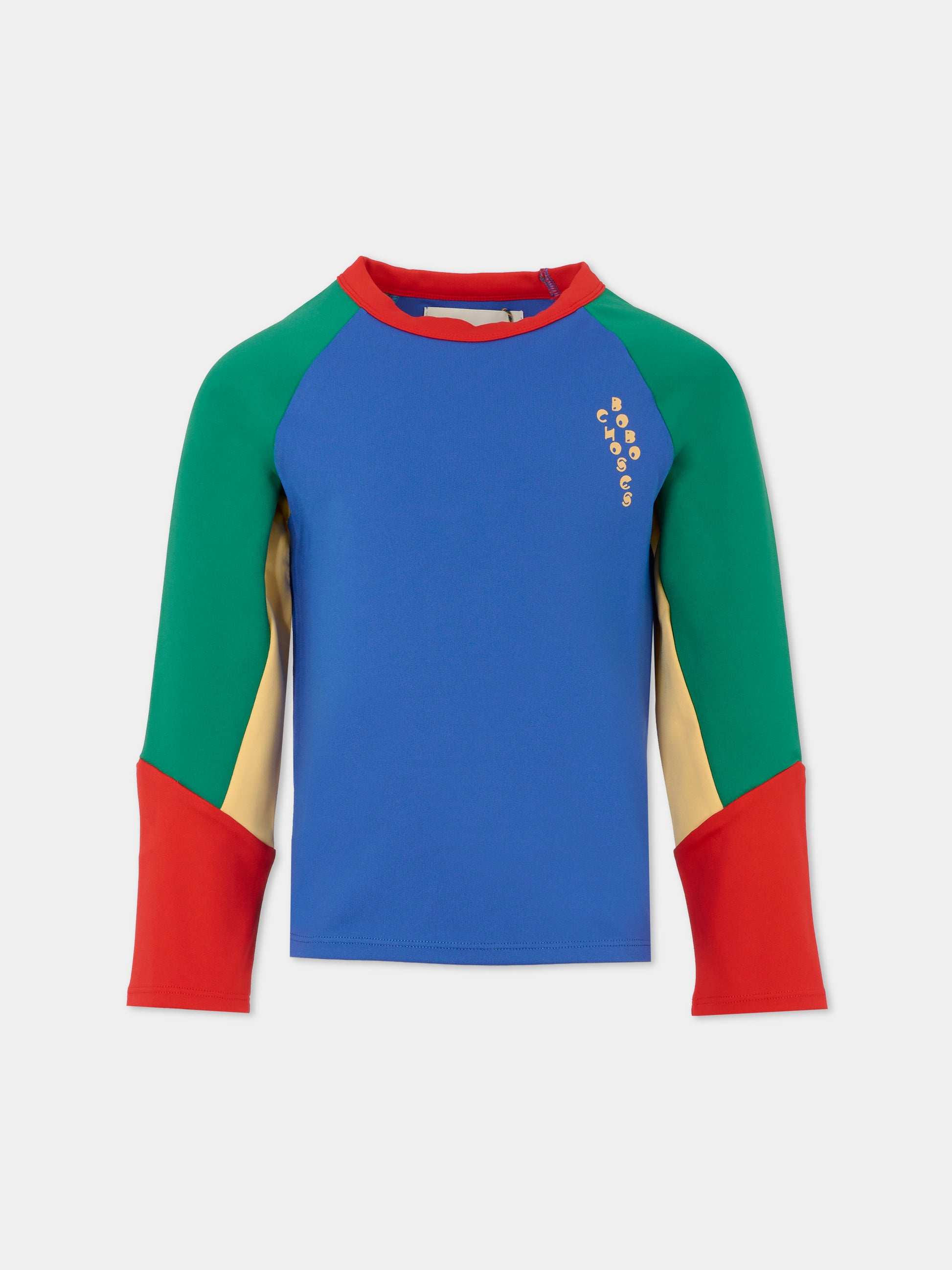 T-shirt multicolor per bambini con logo,Bobo Choses,B225AC027
