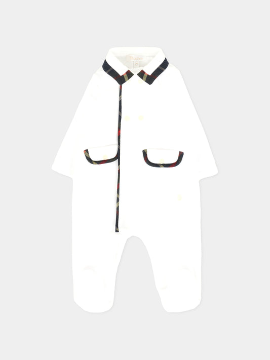 Tutina bianca per neonati,Patachou,PAP BAB4133138 000