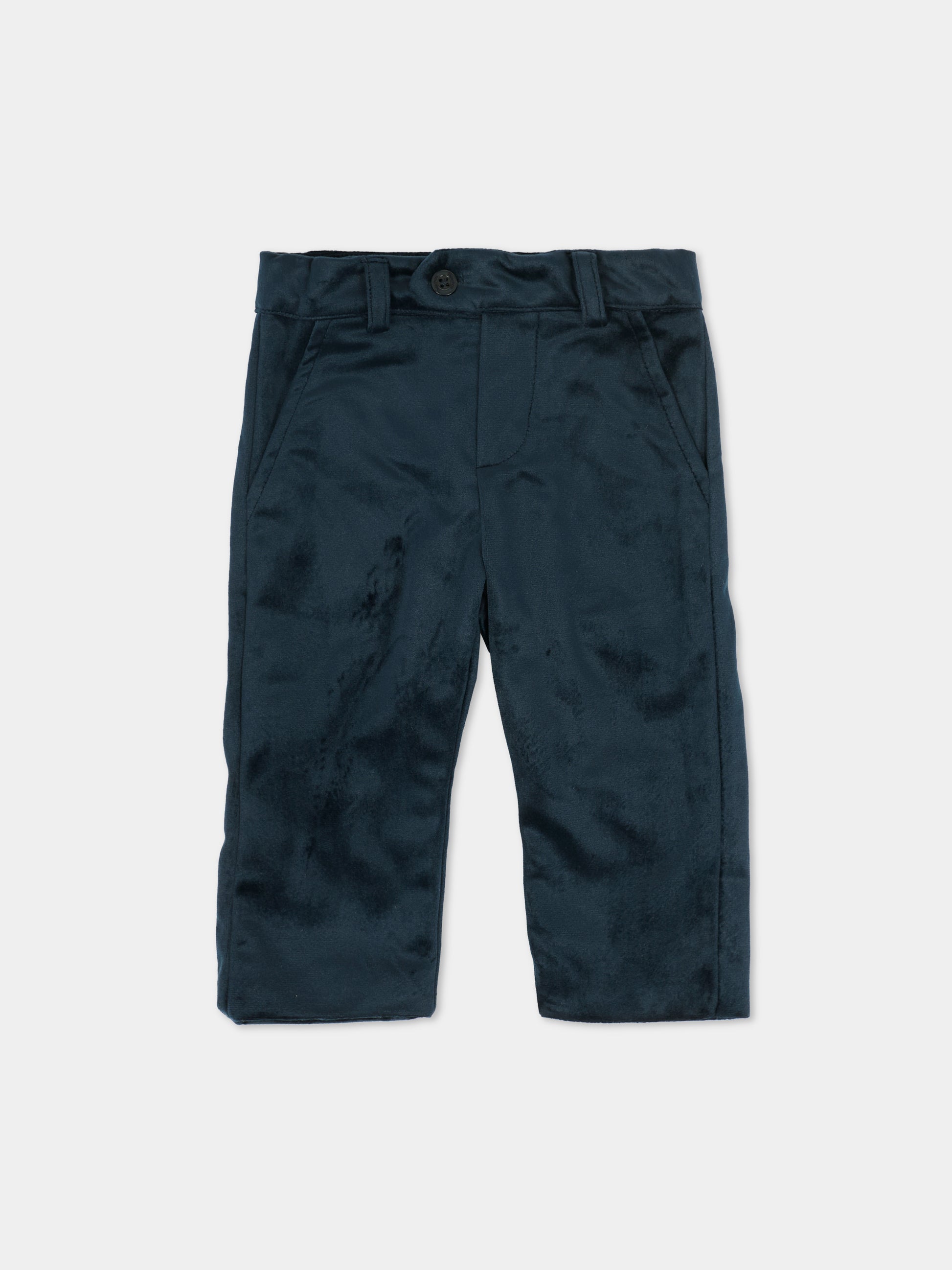 Pantaloni blu per neonato,Patachou,PAP CAL4133390 360