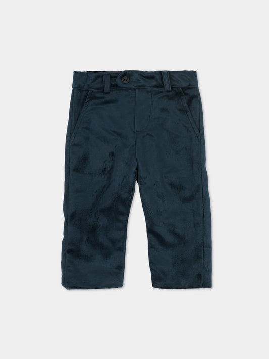 Pantaloni blu per neonato,Patachou,PAP CAL4133390 360