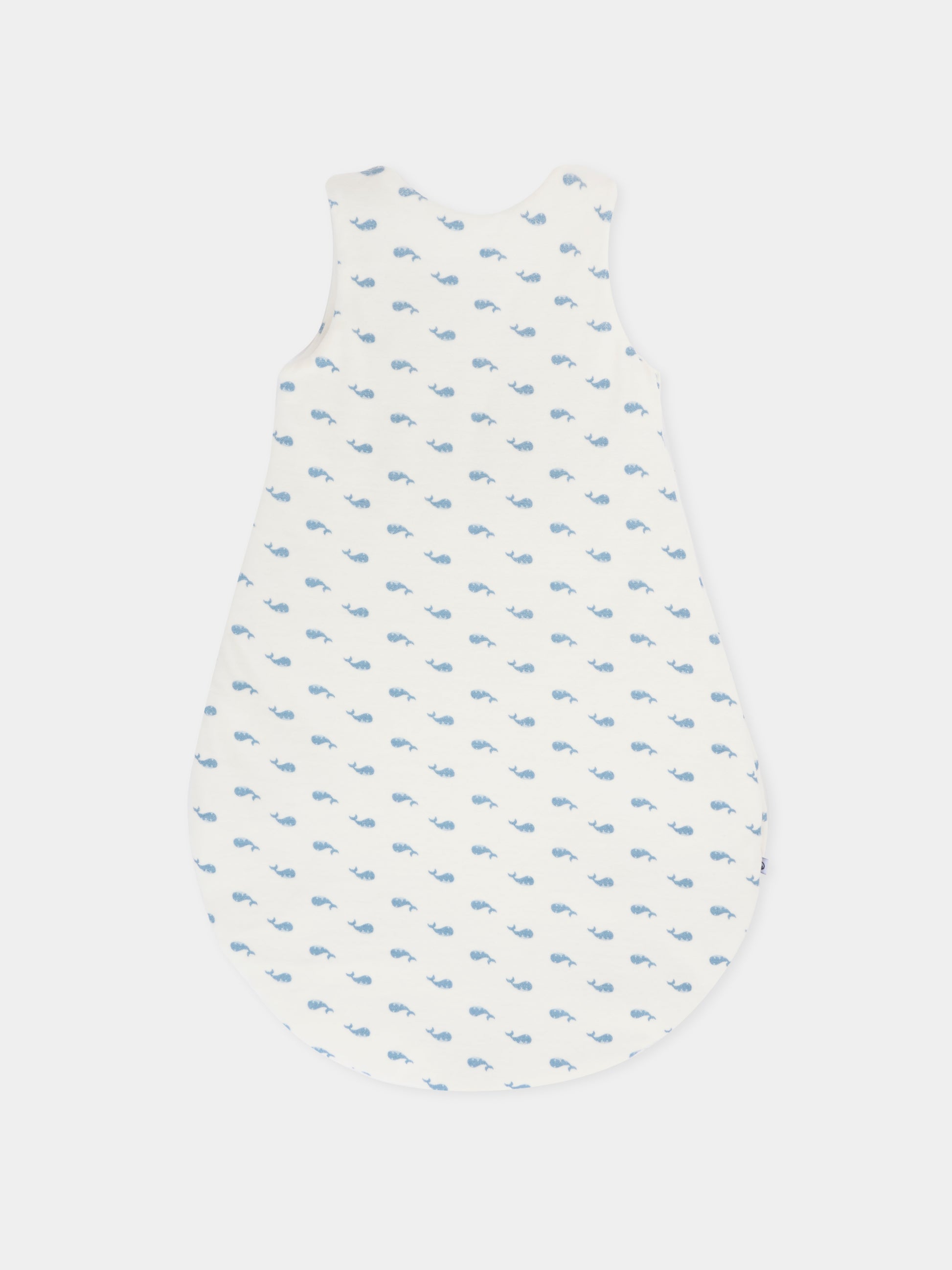 Sacco nanna avorio per neonato con balene,Petit Bateau,A0E1D 01