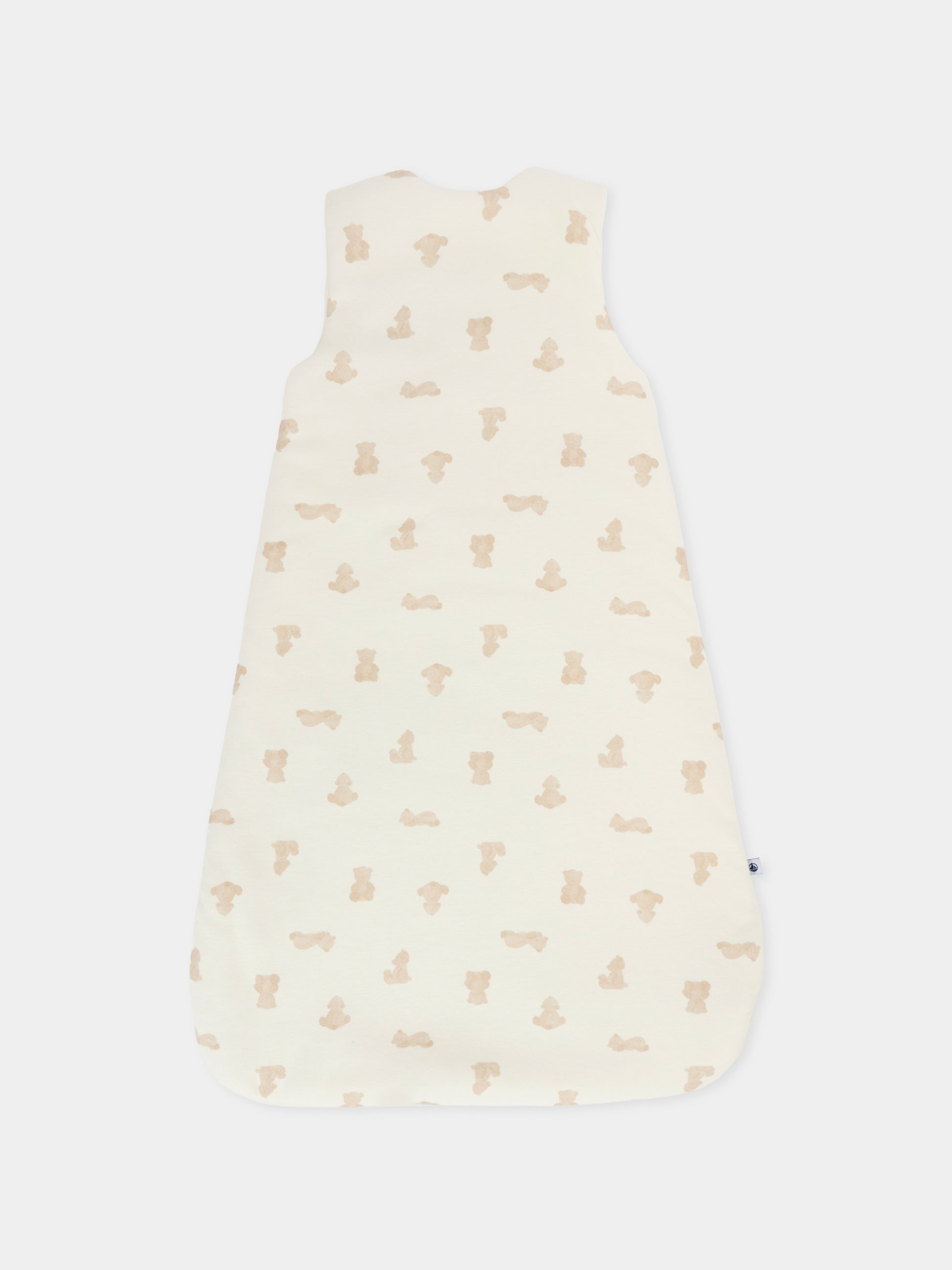 Sacco nanna avorio per neonati con orsi,Petit Bateau,A0E13 01