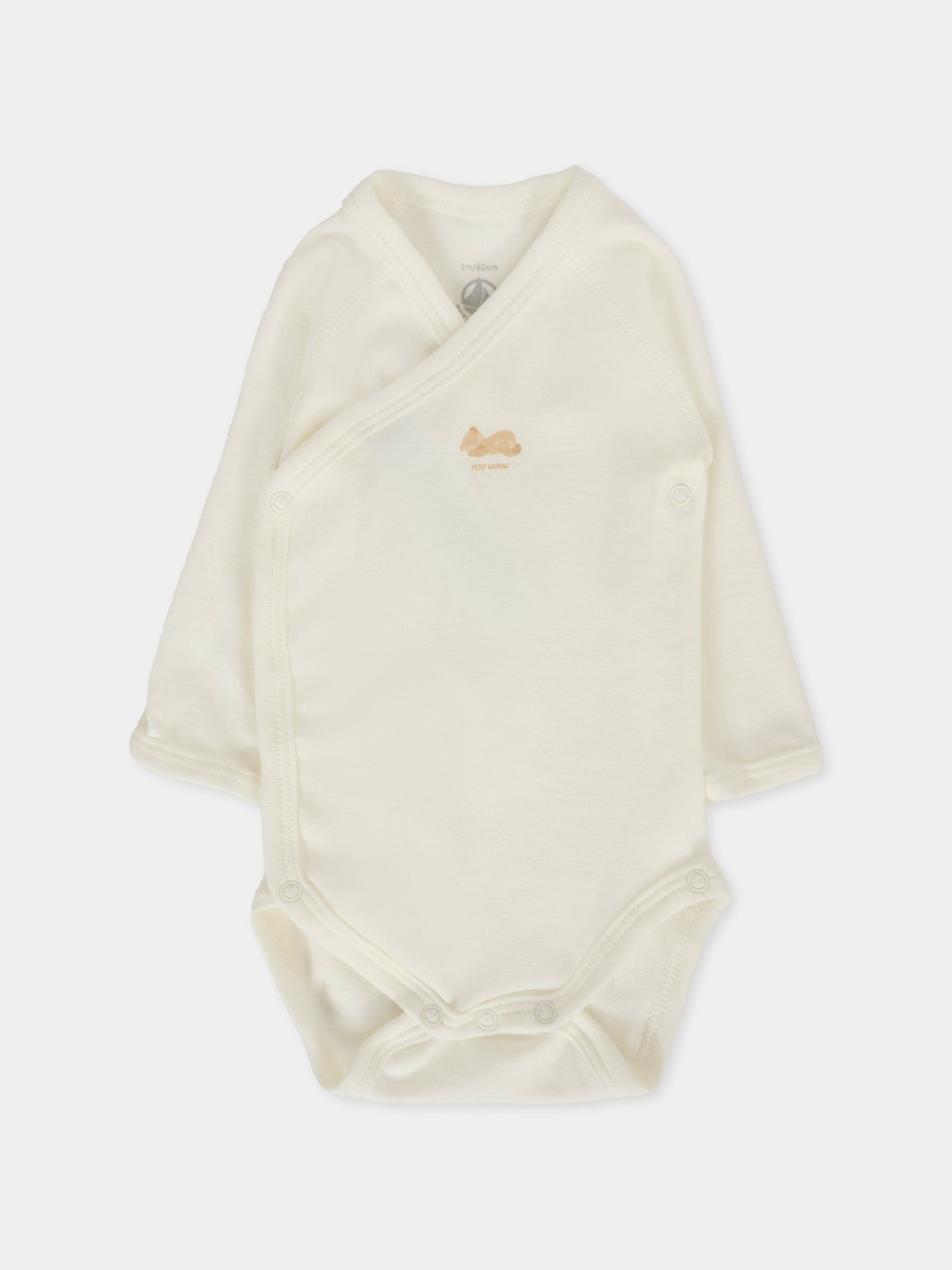 Set di body multicolor per neonati con orsi,Petit Bateau,A0DZG 00