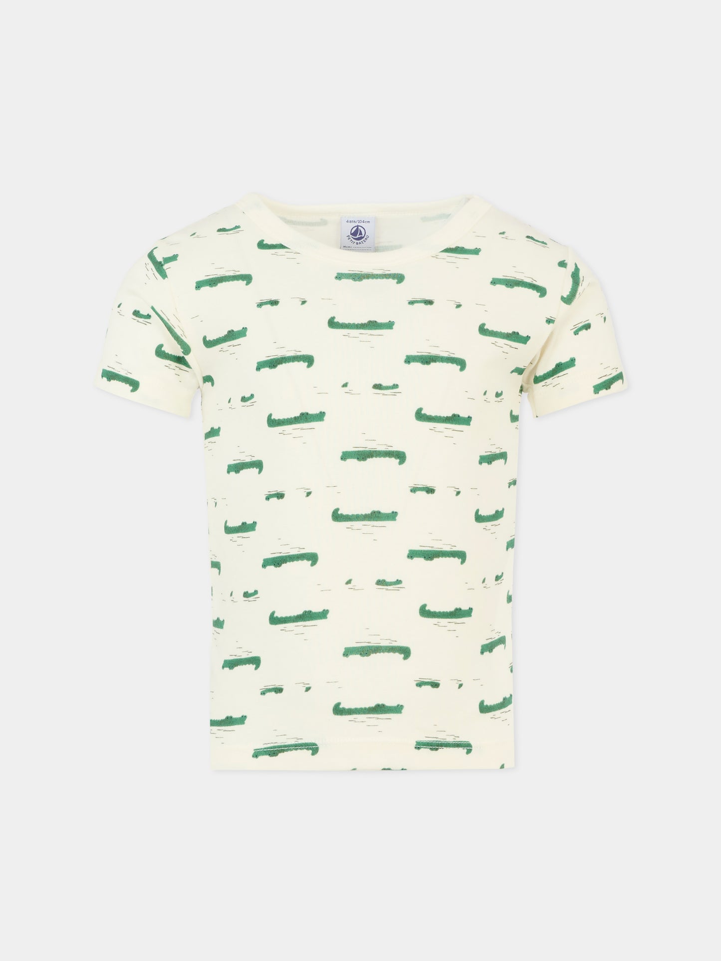 Set t-shirt multicolor per bambino con coccodrilli,Petit Bateau,A0EDH 00